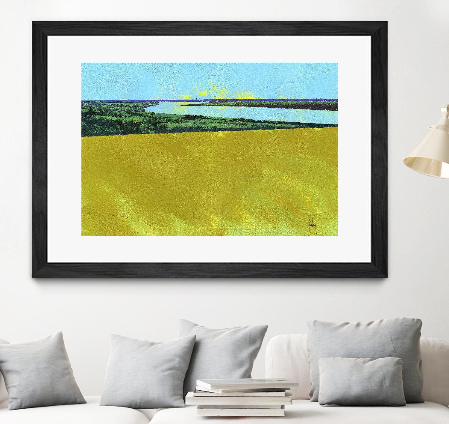 Crouch Valley by Paul Bailey on GIANT ART - multicolor landscapes; contemporary