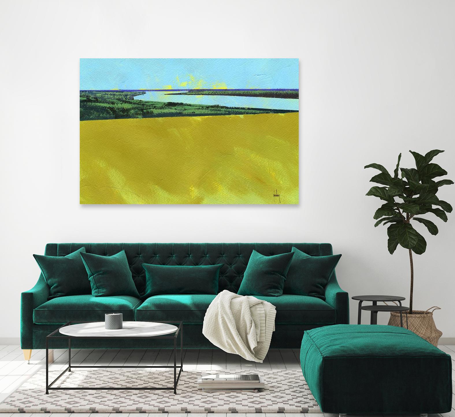 Crouch Valley by Paul Bailey on GIANT ART - multicolor landscapes; contemporary