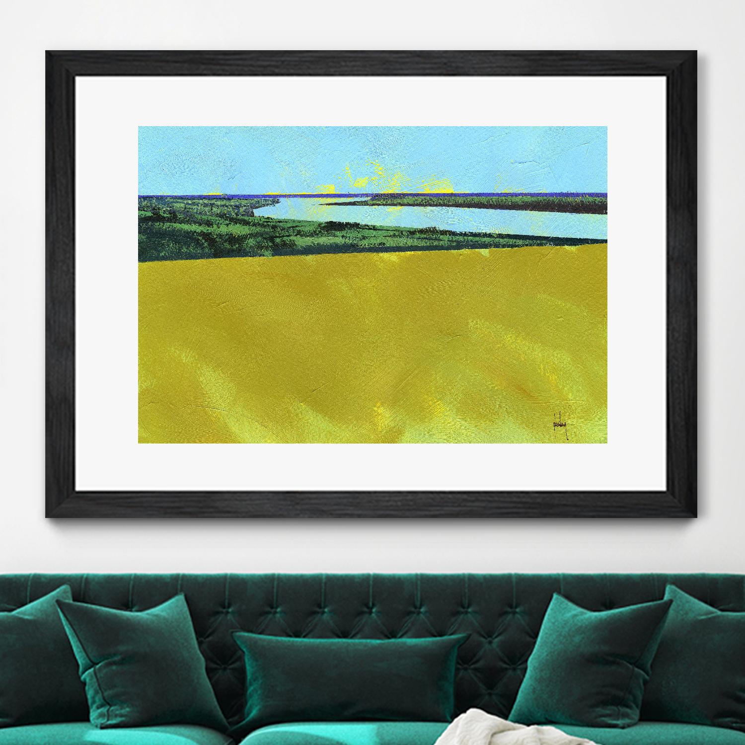 Crouch Valley by Paul Bailey on GIANT ART - multicolor landscapes; contemporary