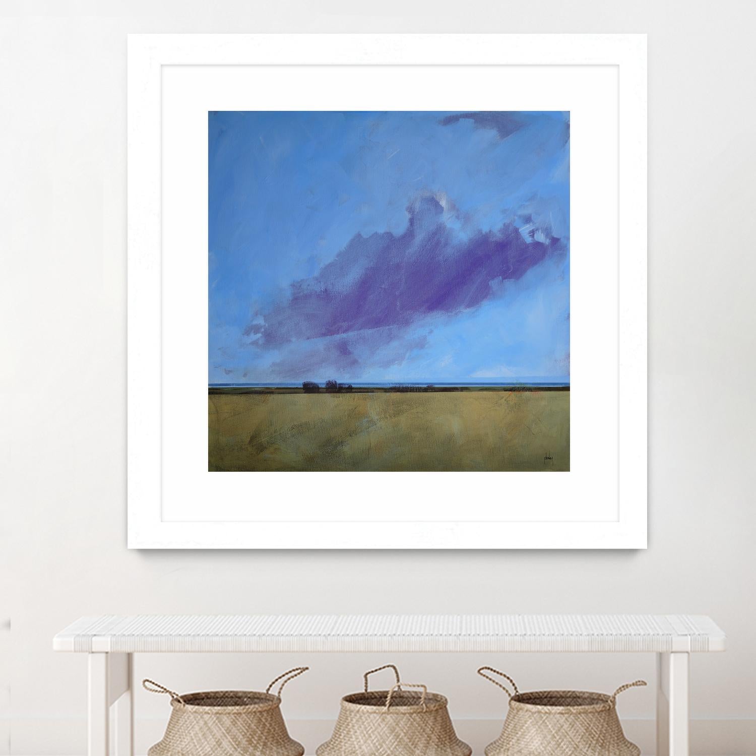 Distant River by Paul Bailey on GIANT ART - multicolor landscapes; contemporary