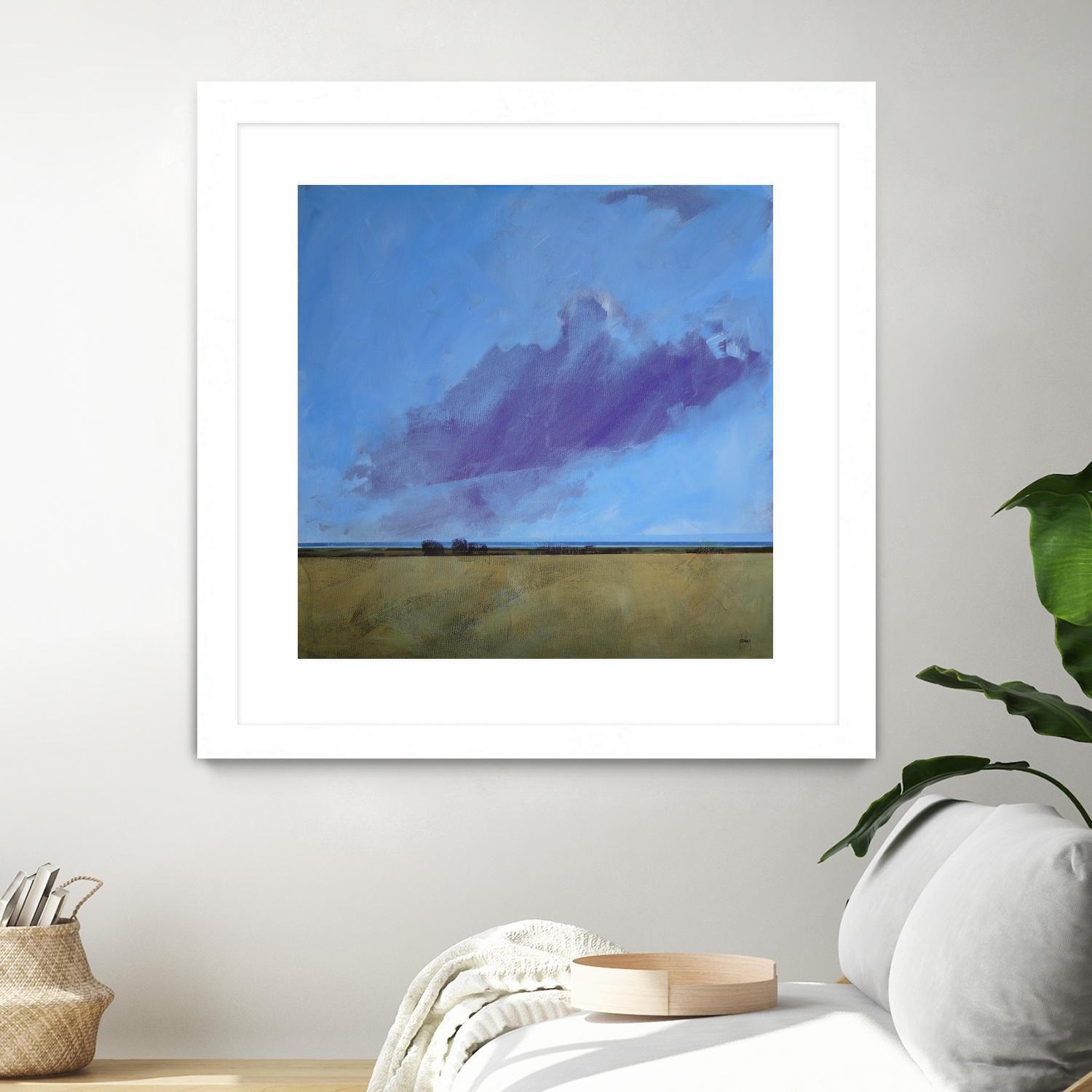 Distant River by Paul Bailey on GIANT ART - multicolor landscapes; contemporary