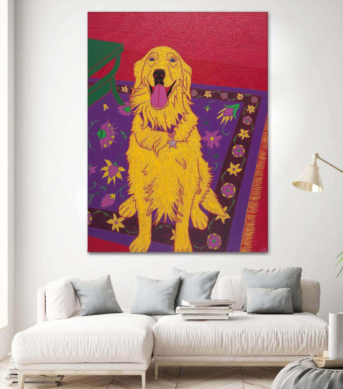 Bon Vivant by Angela Bond on GIANT ART - multicolor animals; contemporary