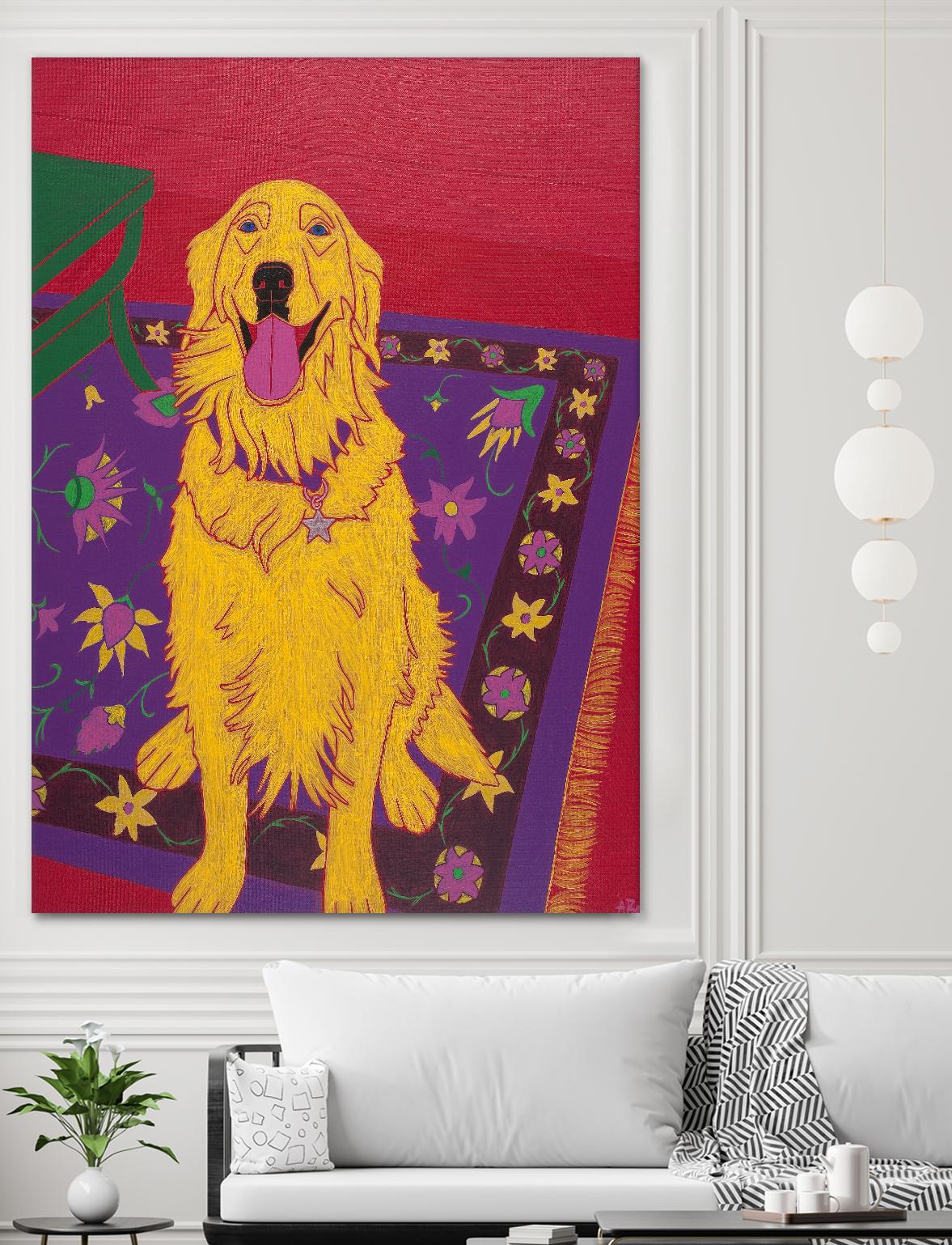 Bon Vivant by Angela Bond on GIANT ART - multicolor animals; contemporary