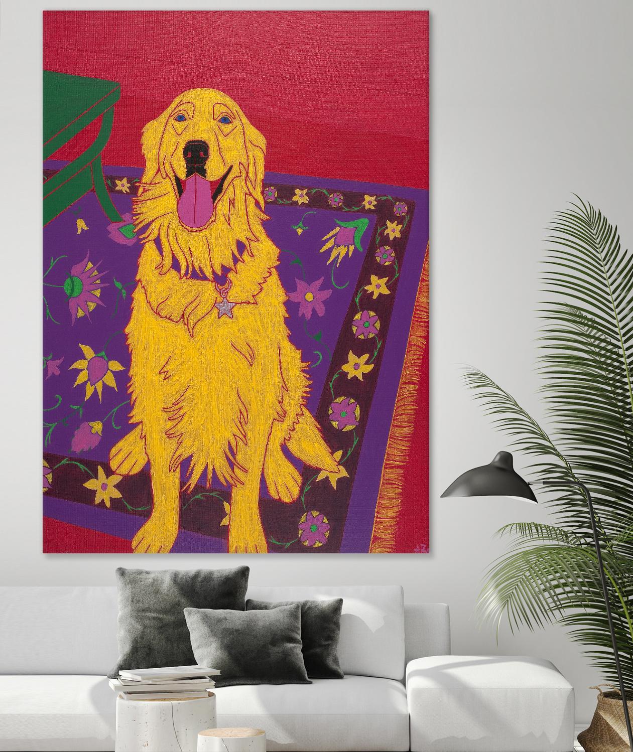 Bon Vivant by Angela Bond on GIANT ART - multicolor animals; contemporary