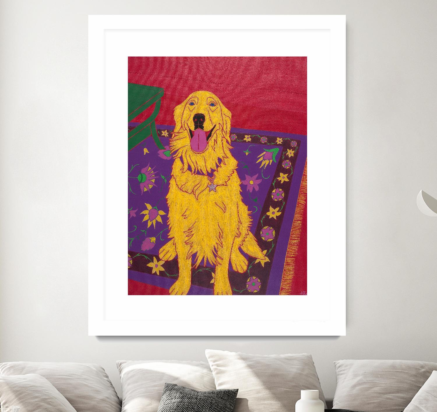 Bon Vivant by Angela Bond on GIANT ART - multicolor animals; contemporary