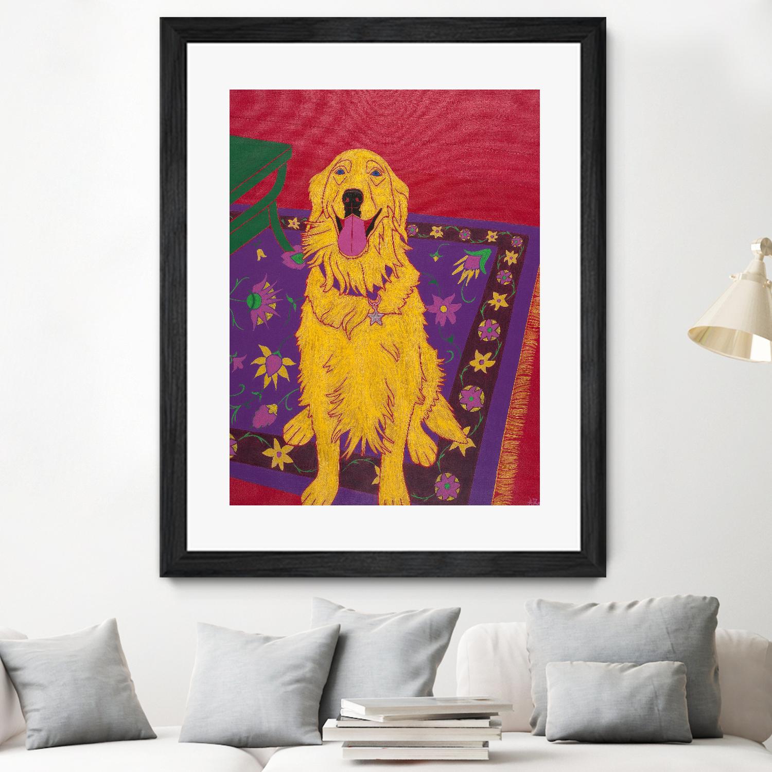 Bon Vivant by Angela Bond on GIANT ART - multicolor animals; contemporary