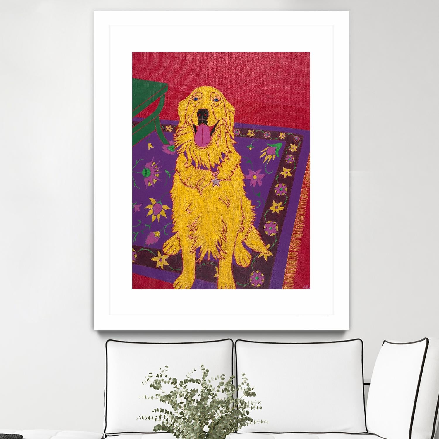Bon Vivant by Angela Bond on GIANT ART - multicolor animals; contemporary