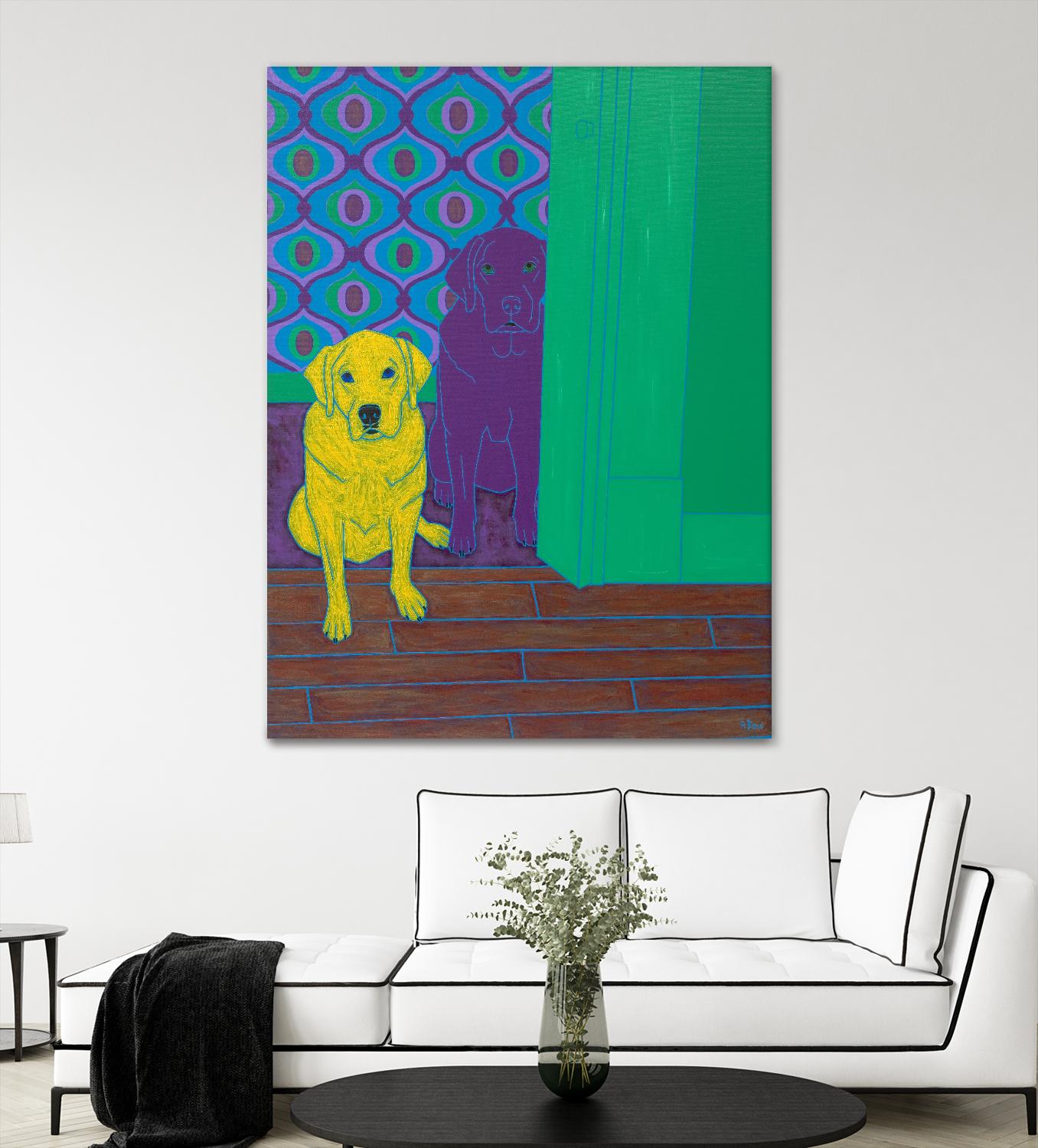 Some of My Favorite People by Angela Bond on GIANT ART - multicolor animals; contemporary