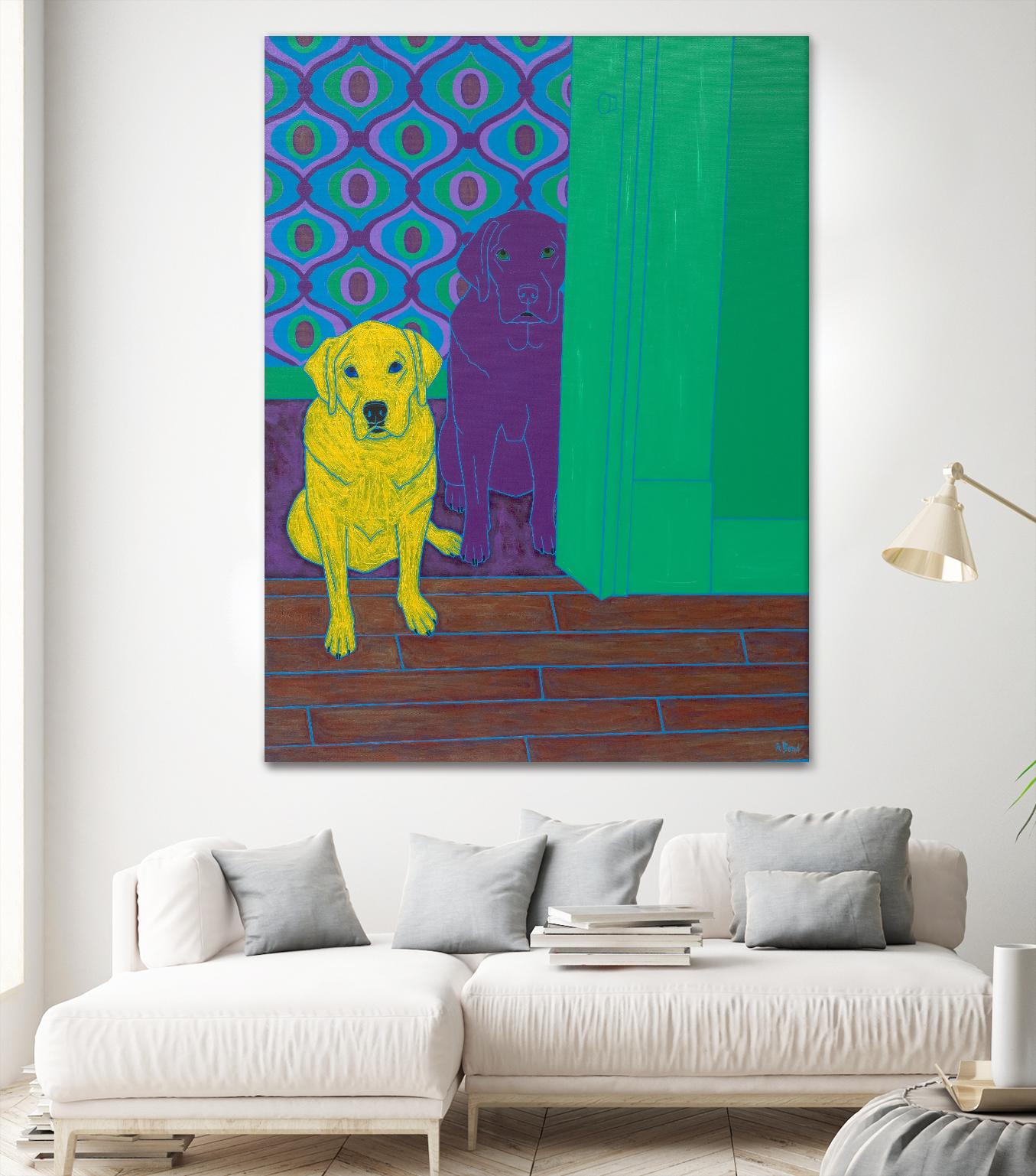 Some of My Favorite People by Angela Bond on GIANT ART - multicolor animals; contemporary