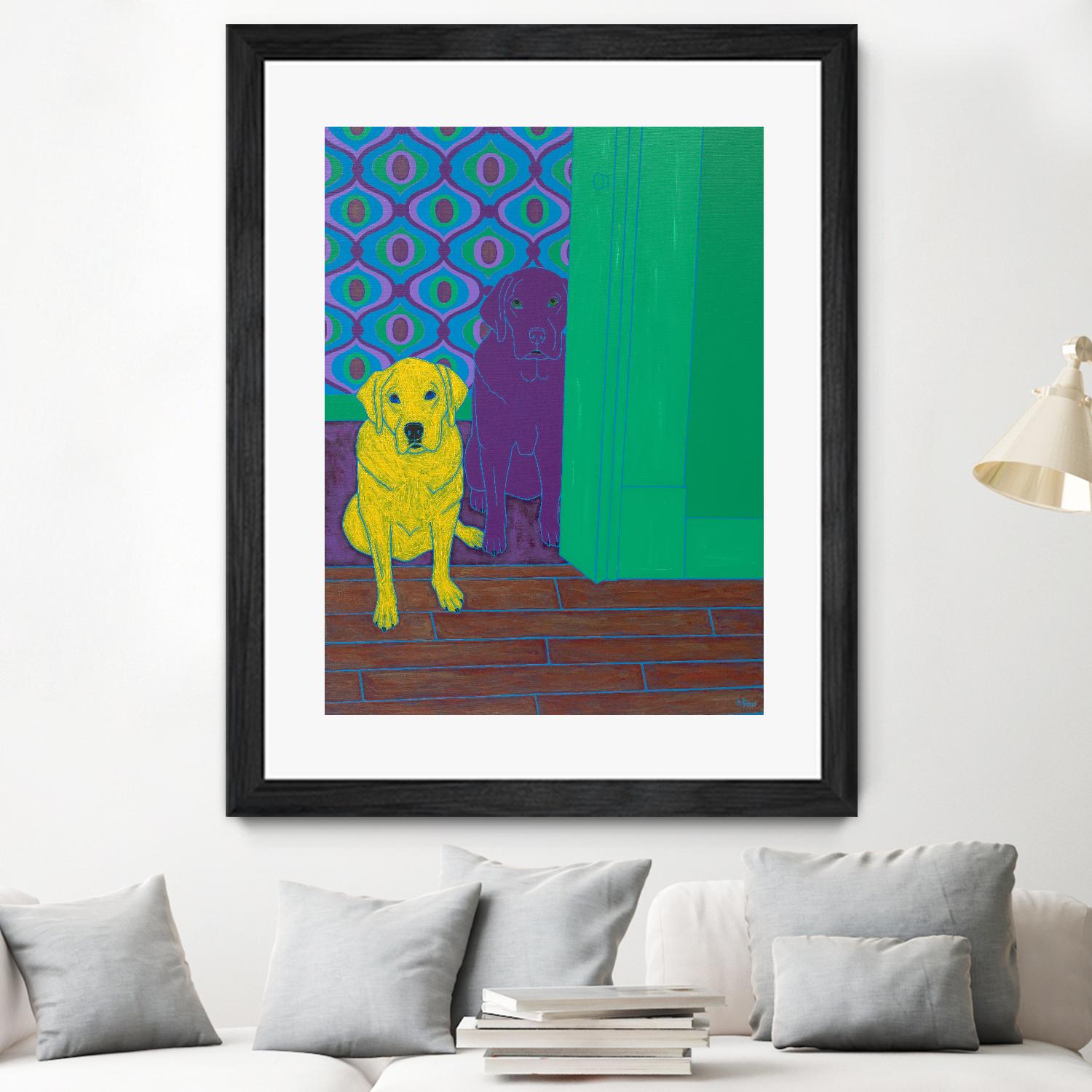 Some of My Favorite People by Angela Bond on GIANT ART - multicolor animals; contemporary