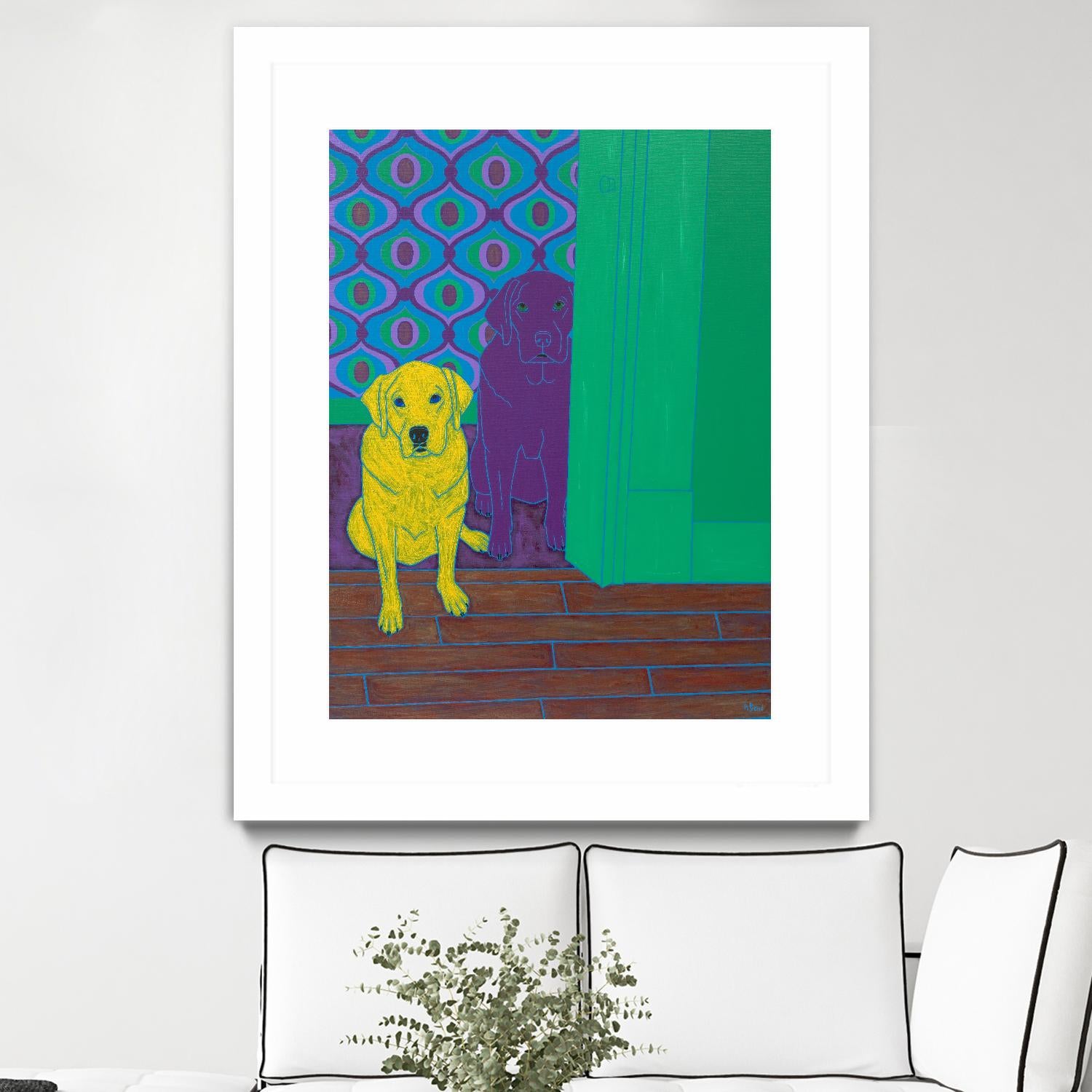 Some of My Favorite People by Angela Bond on GIANT ART - multicolor animals; contemporary