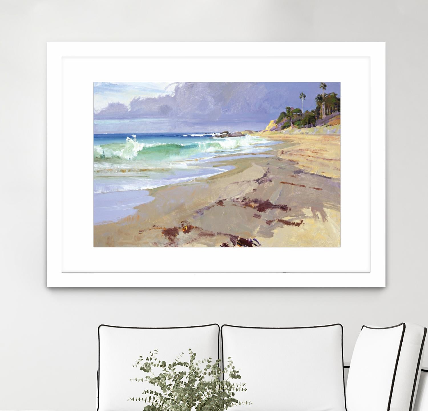 Weather Change by Marcia Burtt on GIANT ART - multicolor coastal; landscapes; contemporary