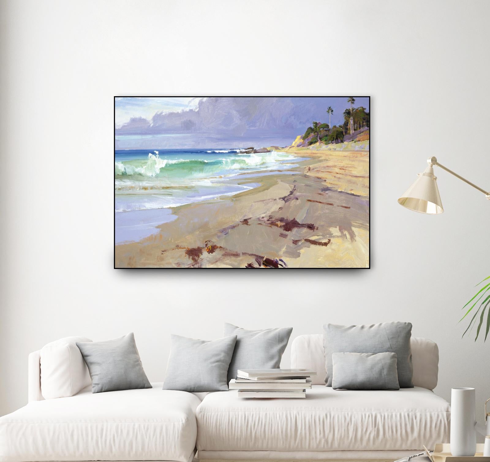Weather Change by Marcia Burtt on GIANT ART - multicolor coastal; landscapes; contemporary