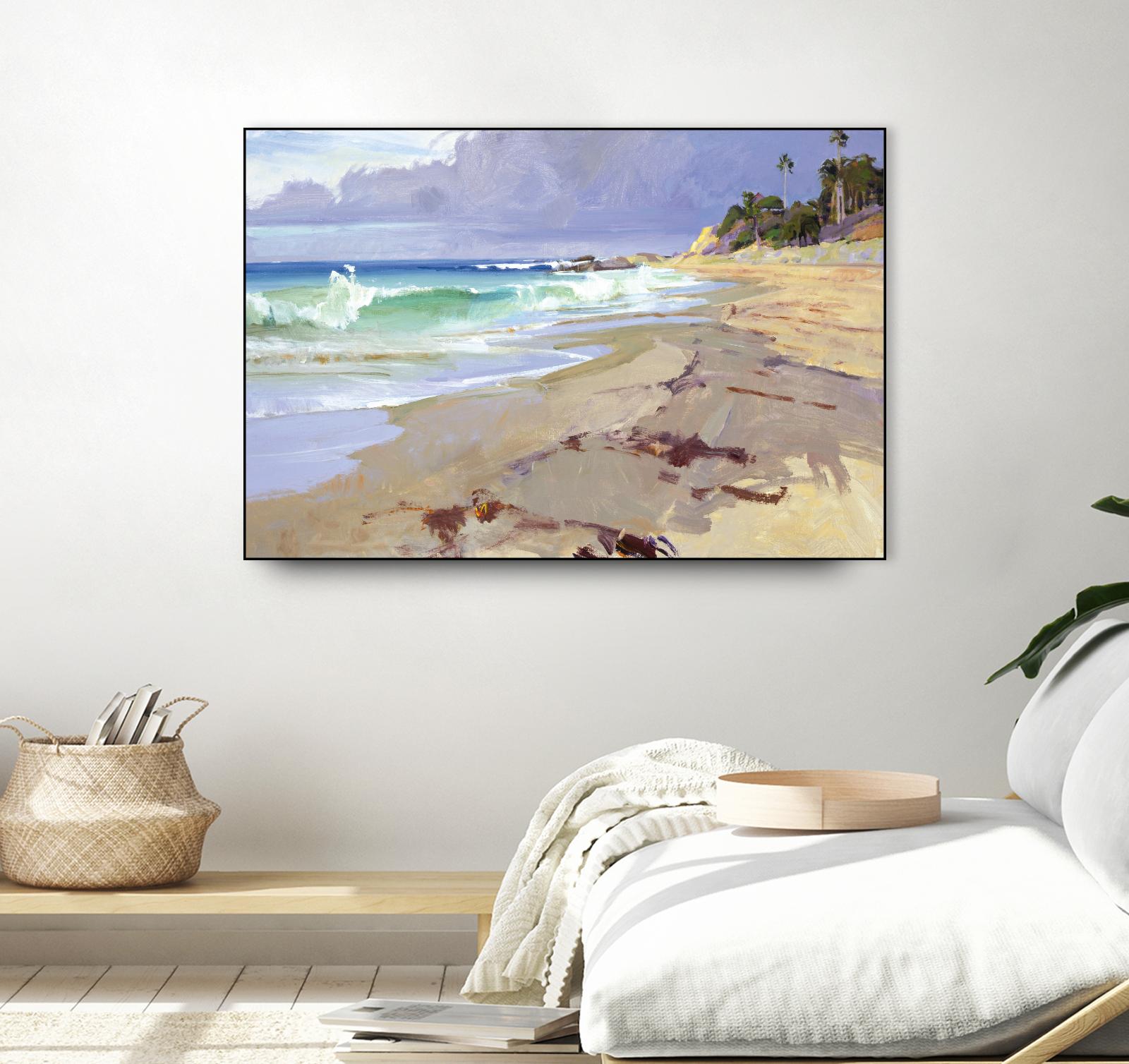 Weather Change by Marcia Burtt on GIANT ART - multicolor coastal; landscapes; contemporary