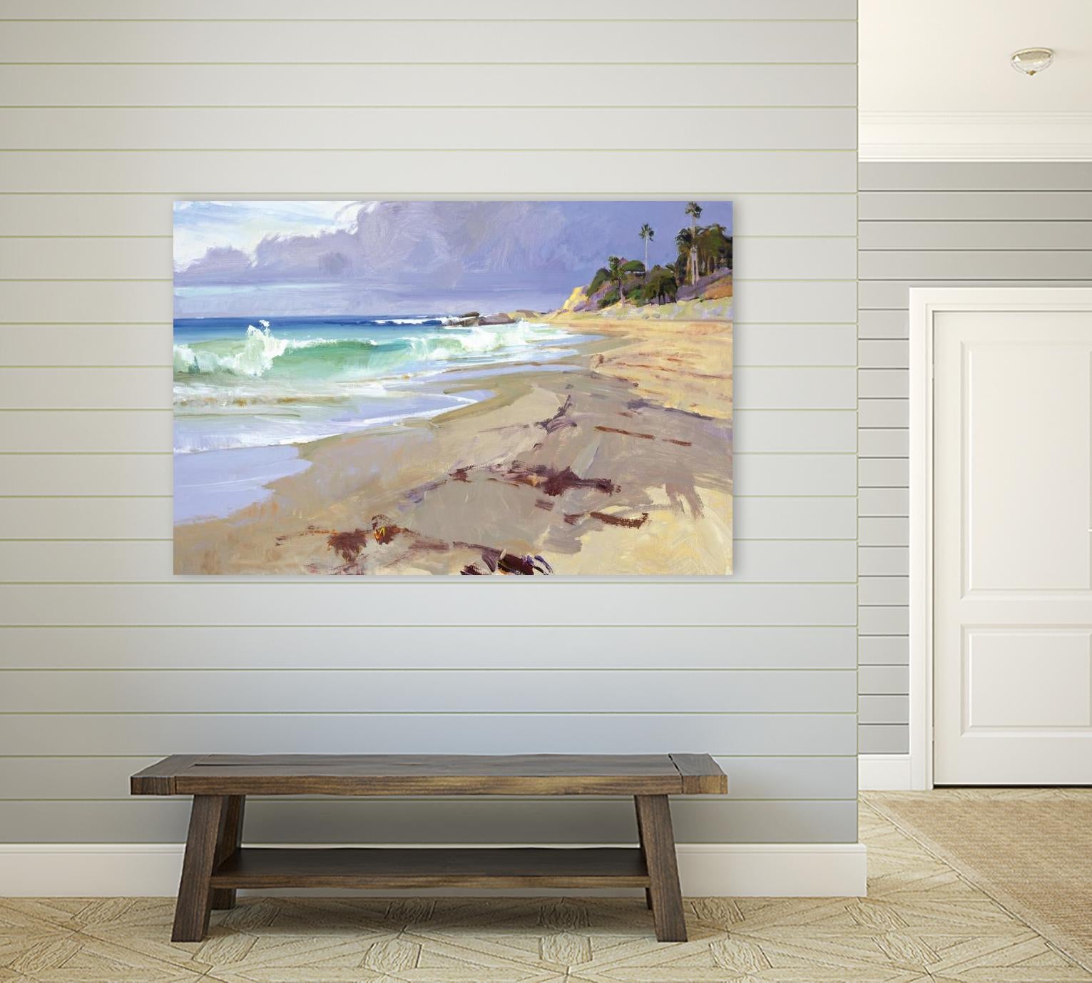 Weather Change by Marcia Burtt on GIANT ART - multicolor coastal; landscapes; contemporary