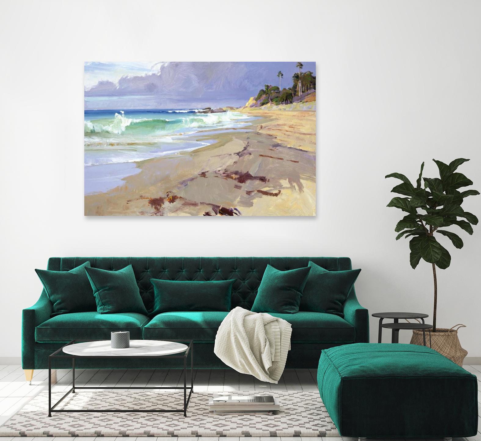 Weather Change by Marcia Burtt on GIANT ART - multicolor coastal; landscapes; contemporary