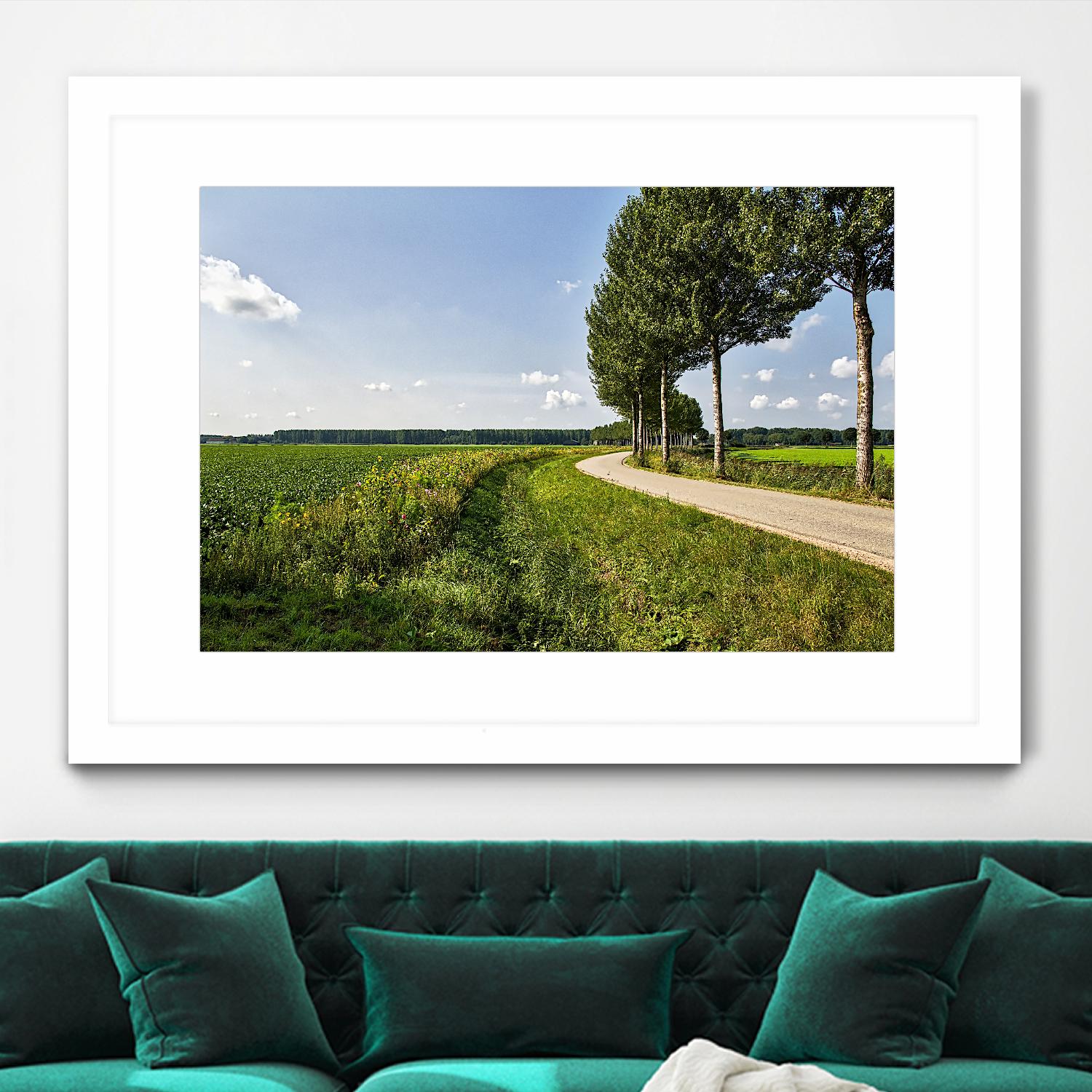 The Road Ahead by Chuck Burdick on GIANT ART - multicolor photography; landscapes