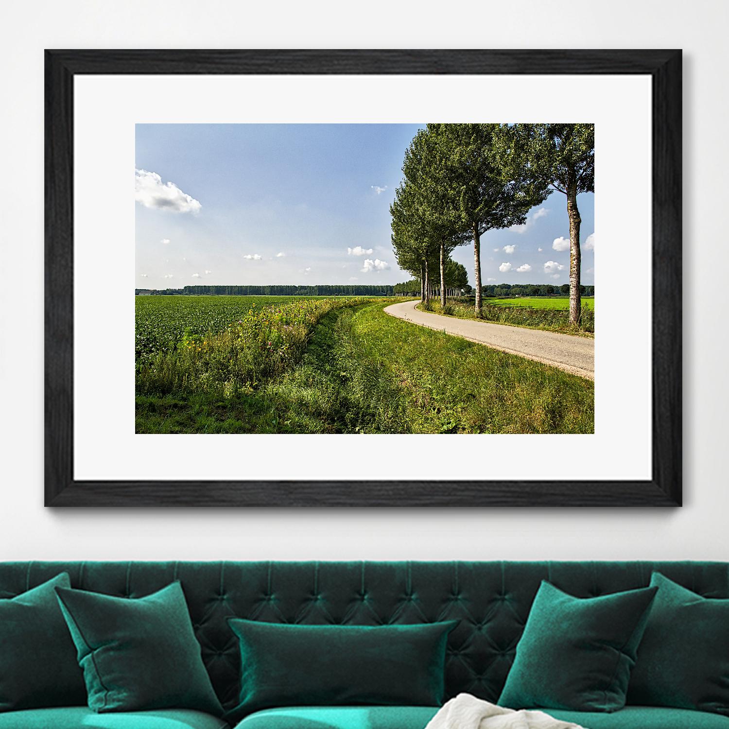 The Road Ahead by Chuck Burdick on GIANT ART - multicolor photography; landscapes