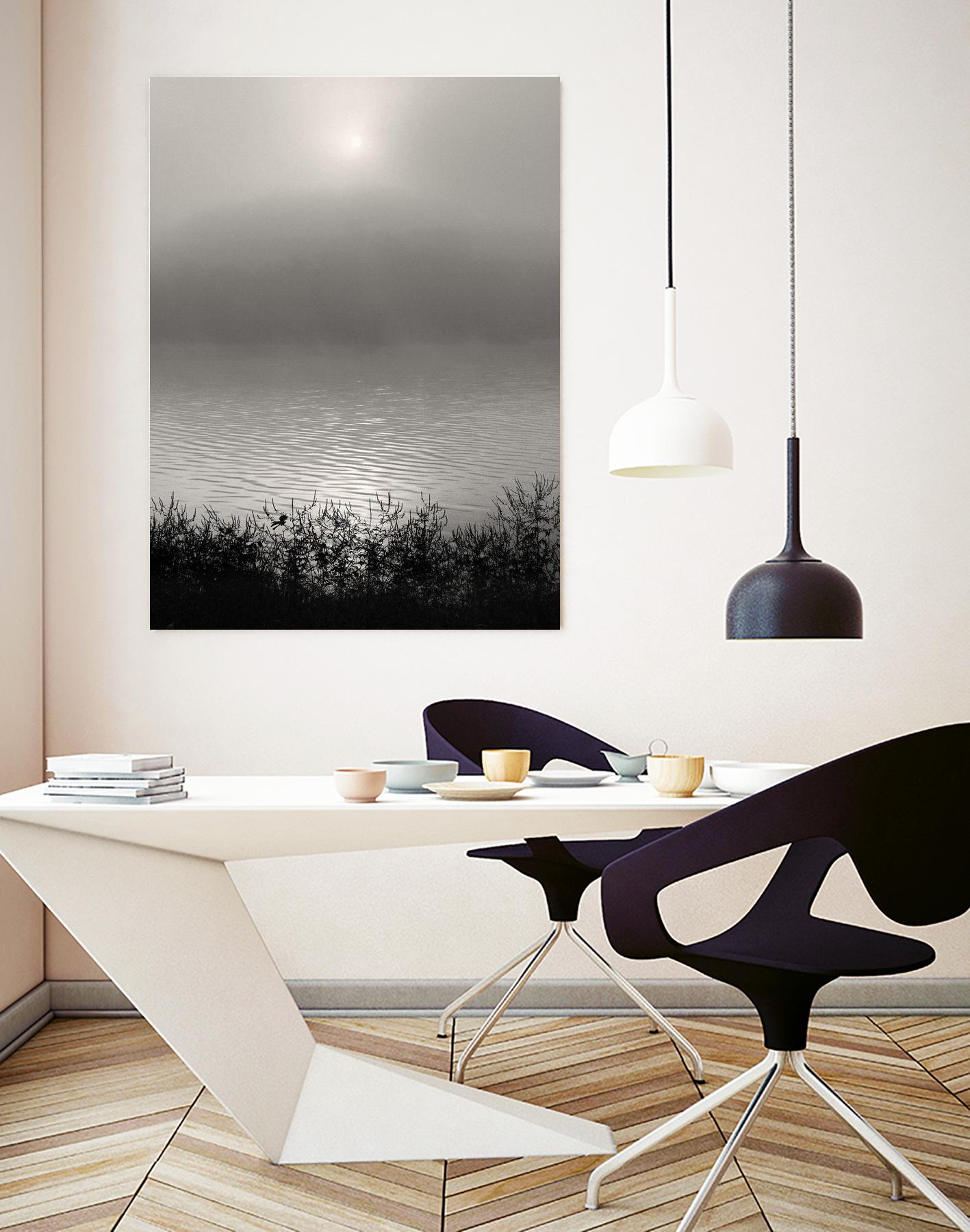 Monochrome Sunrise by Nicholas Bell on GIANT ART - multicolor photography; coastal; landscapes