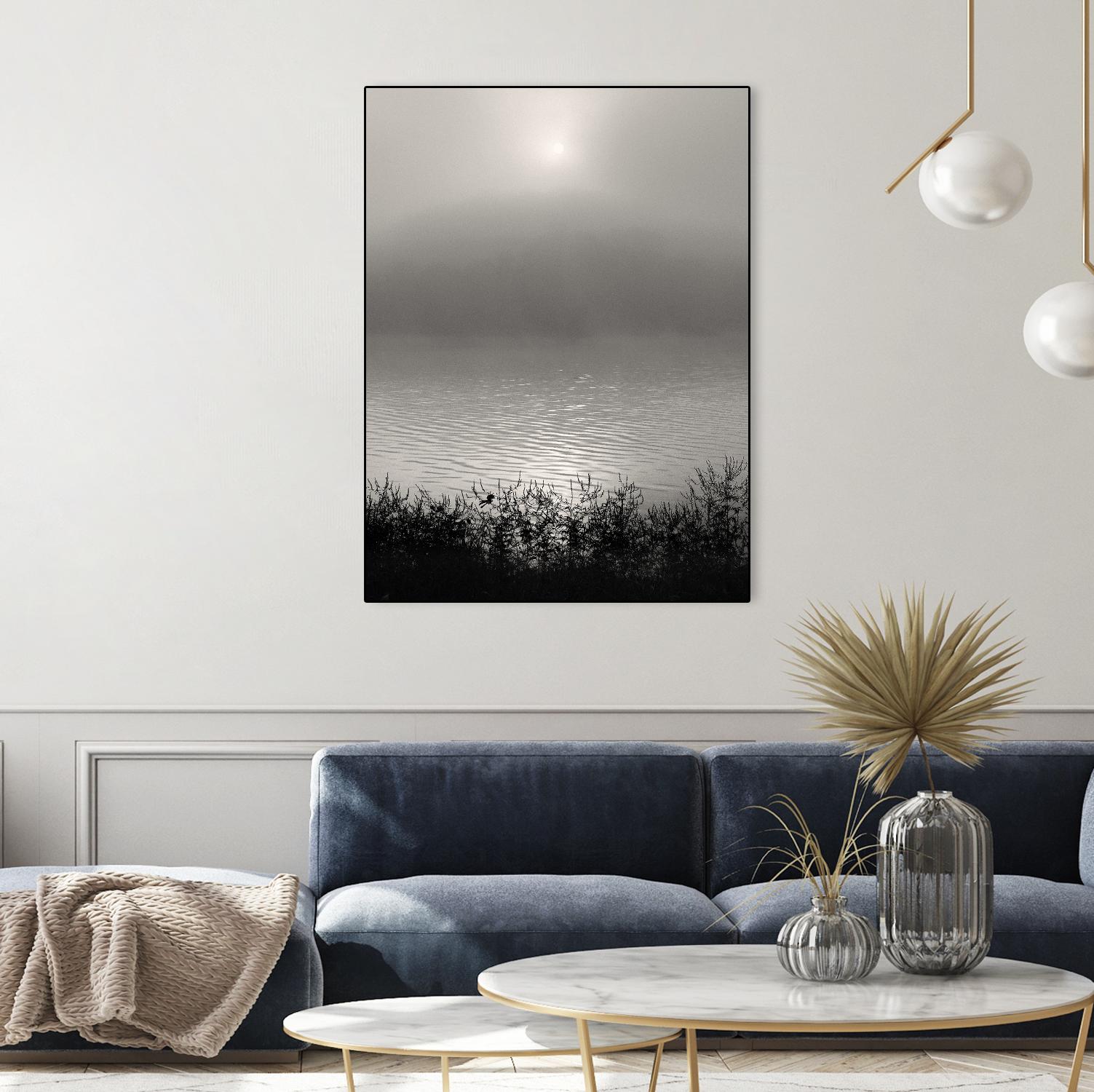 Monochrome Sunrise by Nicholas Bell on GIANT ART - multicolor photography; coastal; landscapes