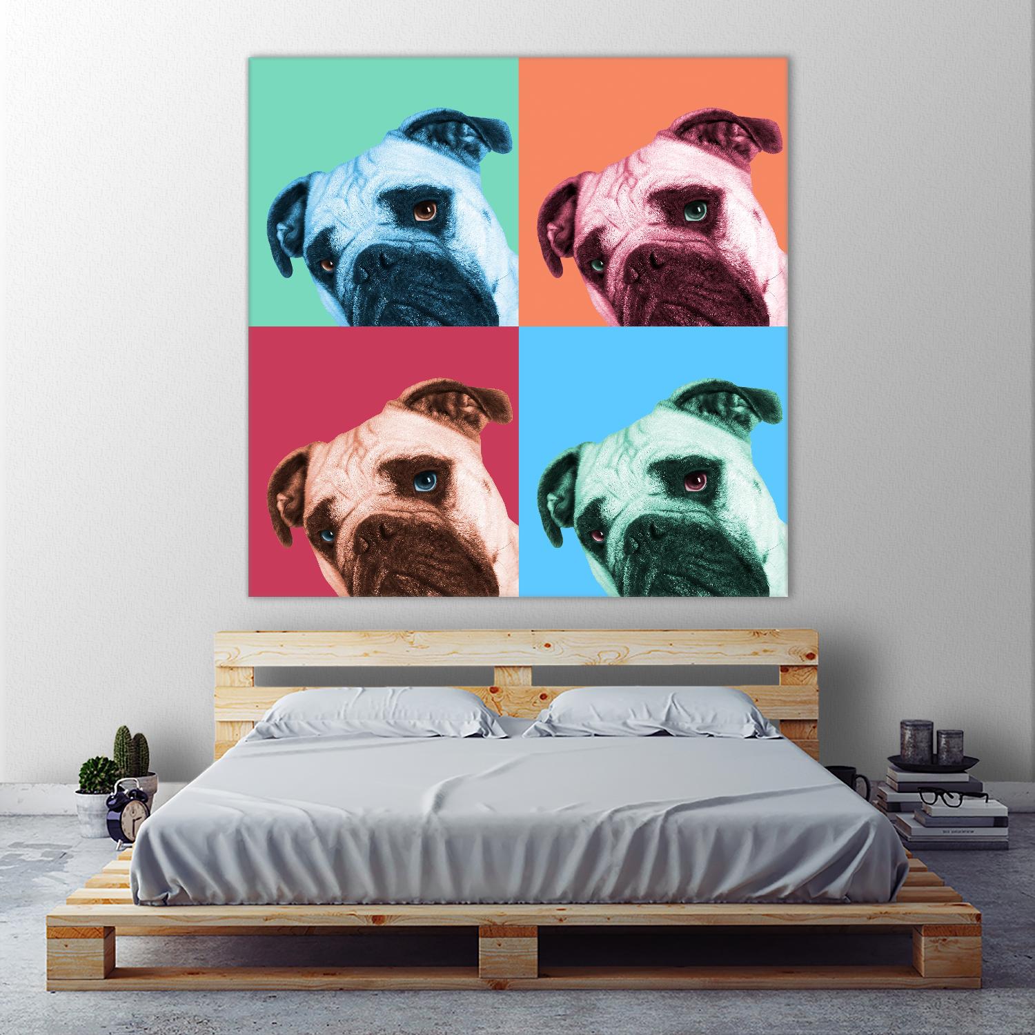 Que Pasa Pop by Jon Bertelli on GIANT ART - multicolor animals; photography; contemporary