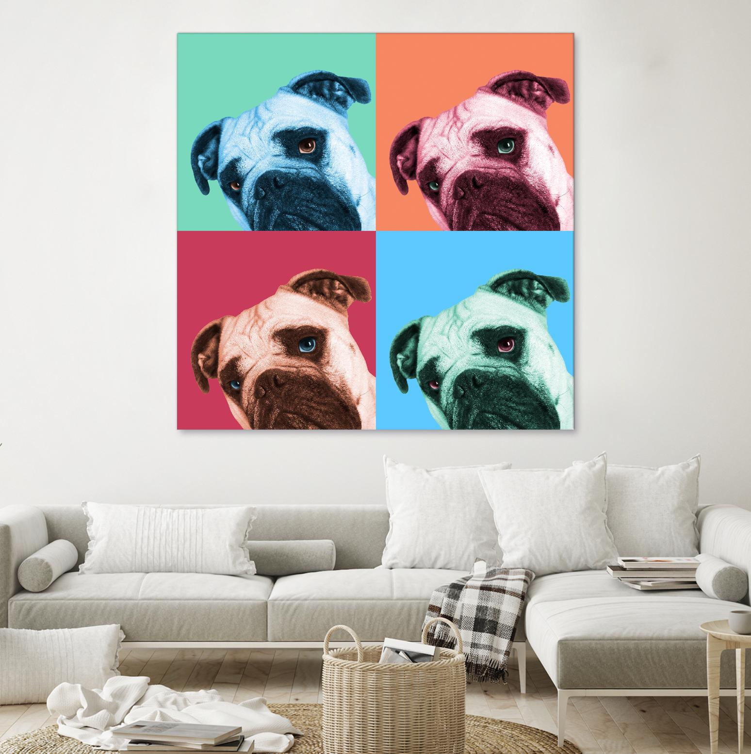 Que Pasa Pop by Jon Bertelli on GIANT ART - multicolor animals; photography; contemporary