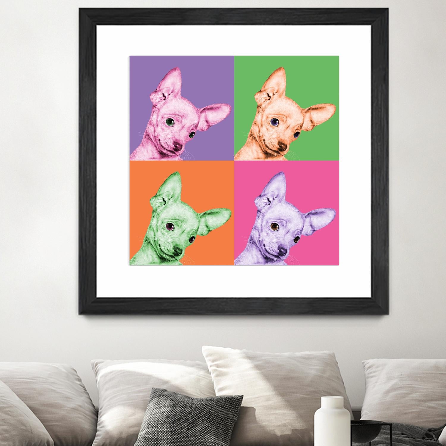 Sweet Chihuahua Pop by Jon Bertelli on GIANT ART - multicolor animals; photography; contemporary