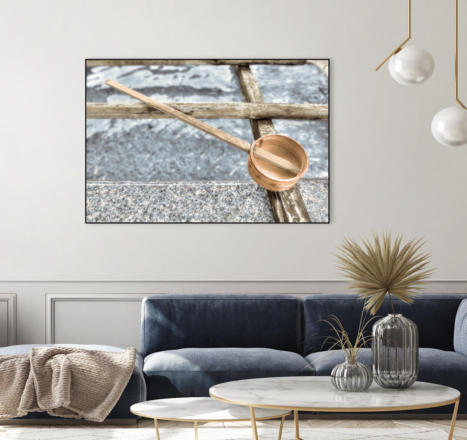 Zen Fountain by Alan Blaustein on GIANT ART - multicolor photography