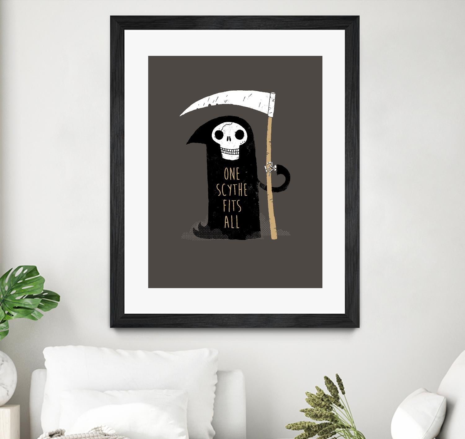 One Skyth Fits All by Michael Buxton on GIANT ART - multicolor urban/pop surrealism; novelty