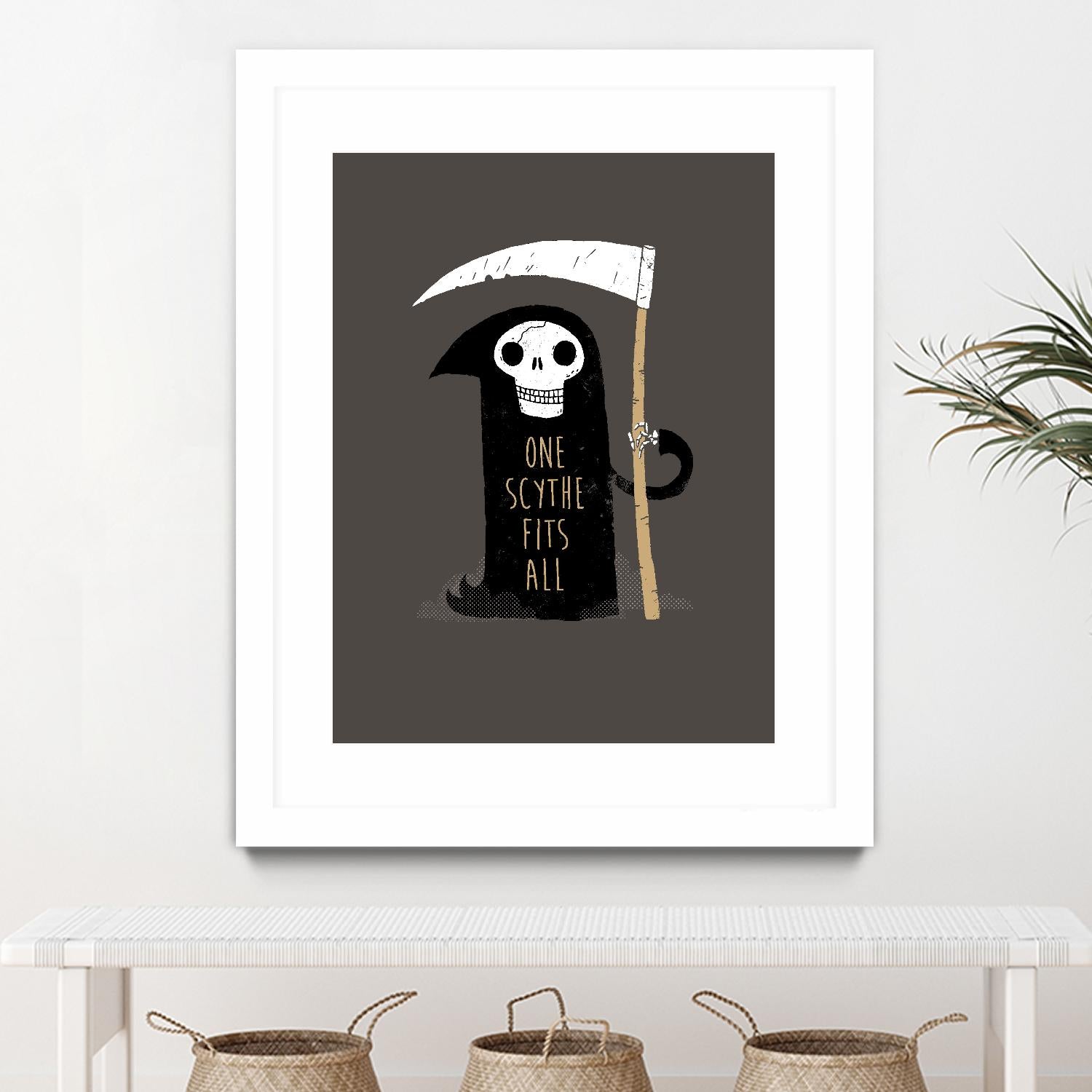 One Skyth Fits All by Michael Buxton on GIANT ART - multicolor urban/pop surrealism; novelty