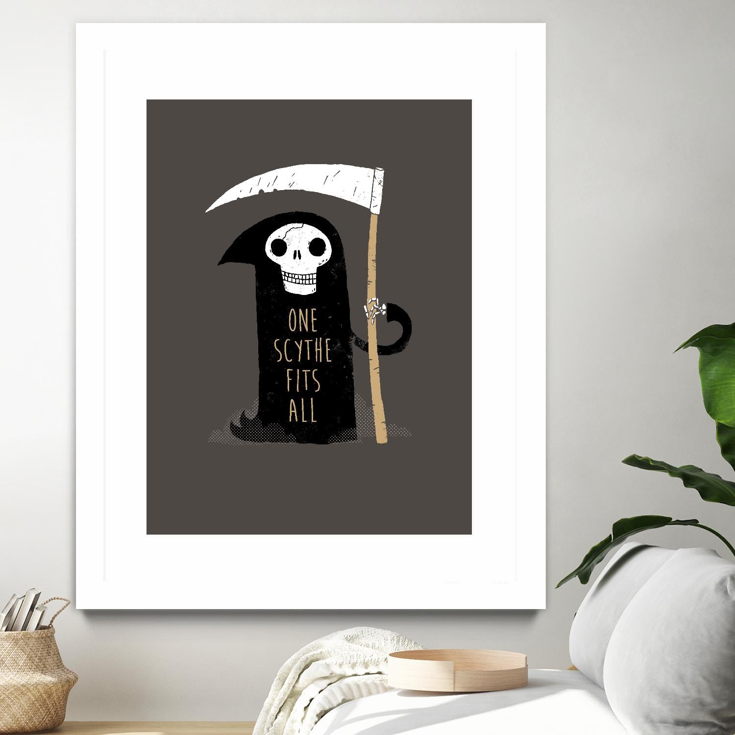 One Skyth Fits All by Michael Buxton on GIANT ART - multicolor urban/pop surrealism; novelty