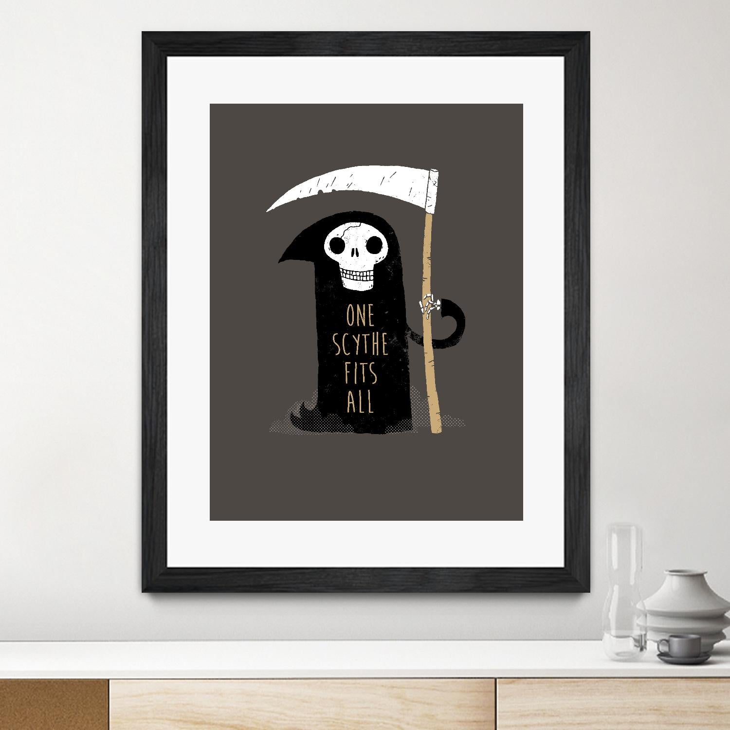 One Skyth Fits All by Michael Buxton on GIANT ART - multicolor urban/pop surrealism; novelty