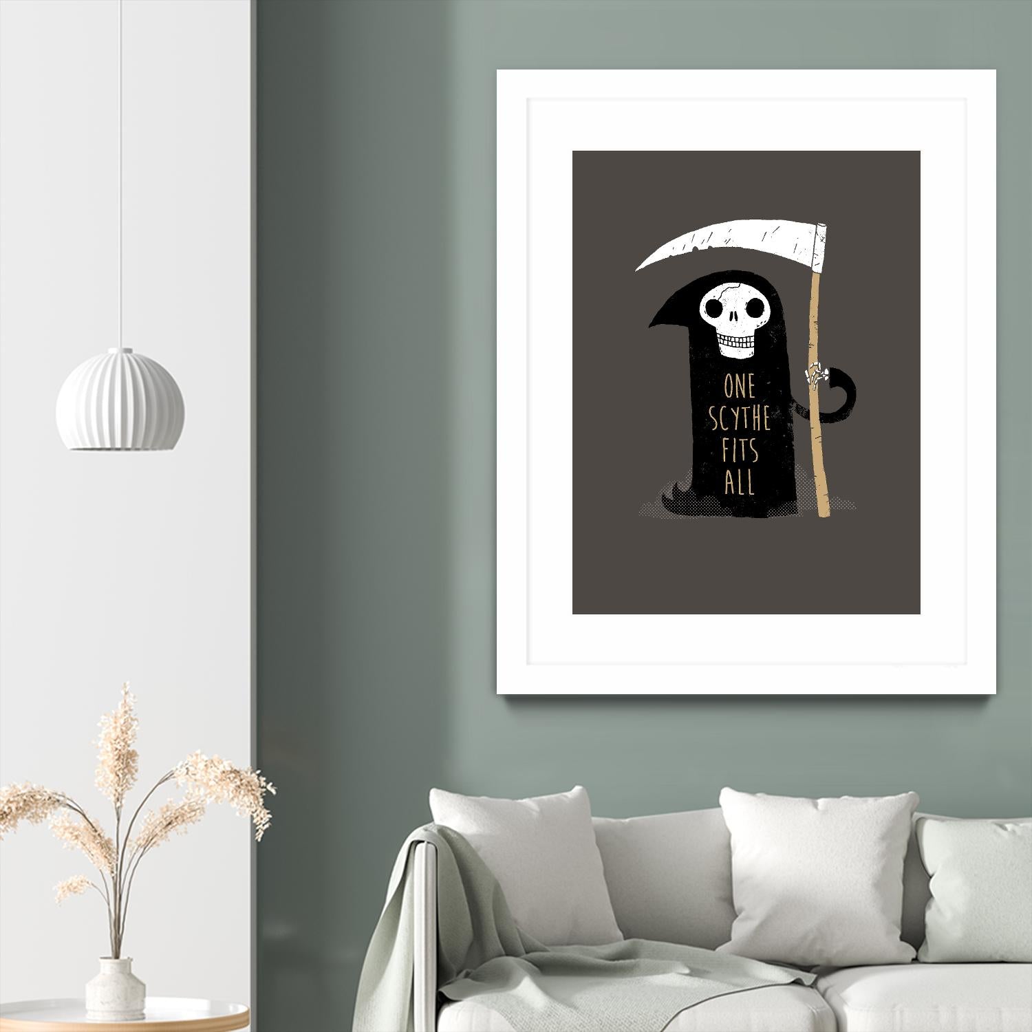 One Skyth Fits All by Michael Buxton on GIANT ART - multicolor urban/pop surrealism; novelty