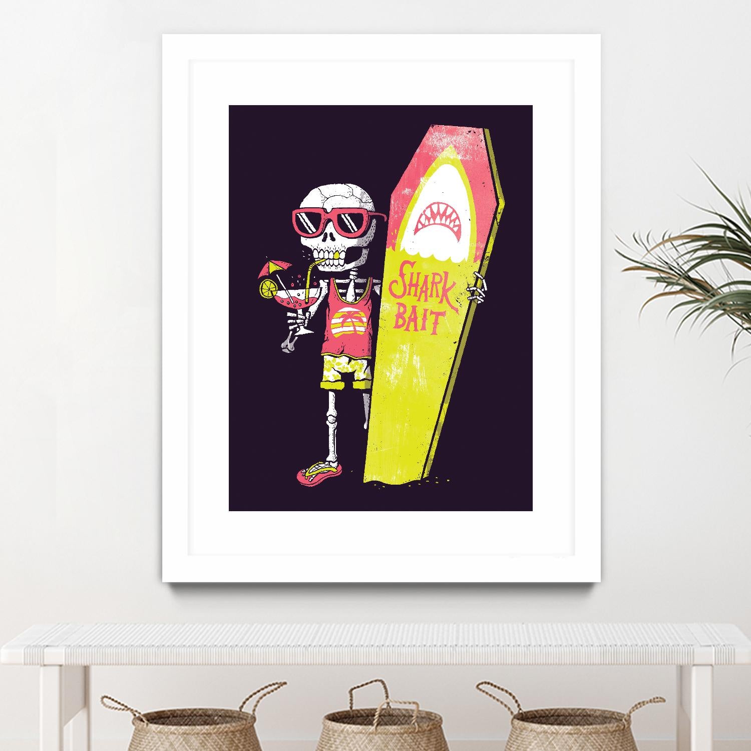 Shark Bait by Michael Buxton on GIANT ART - multicolor urban/pop surrealism; novelty