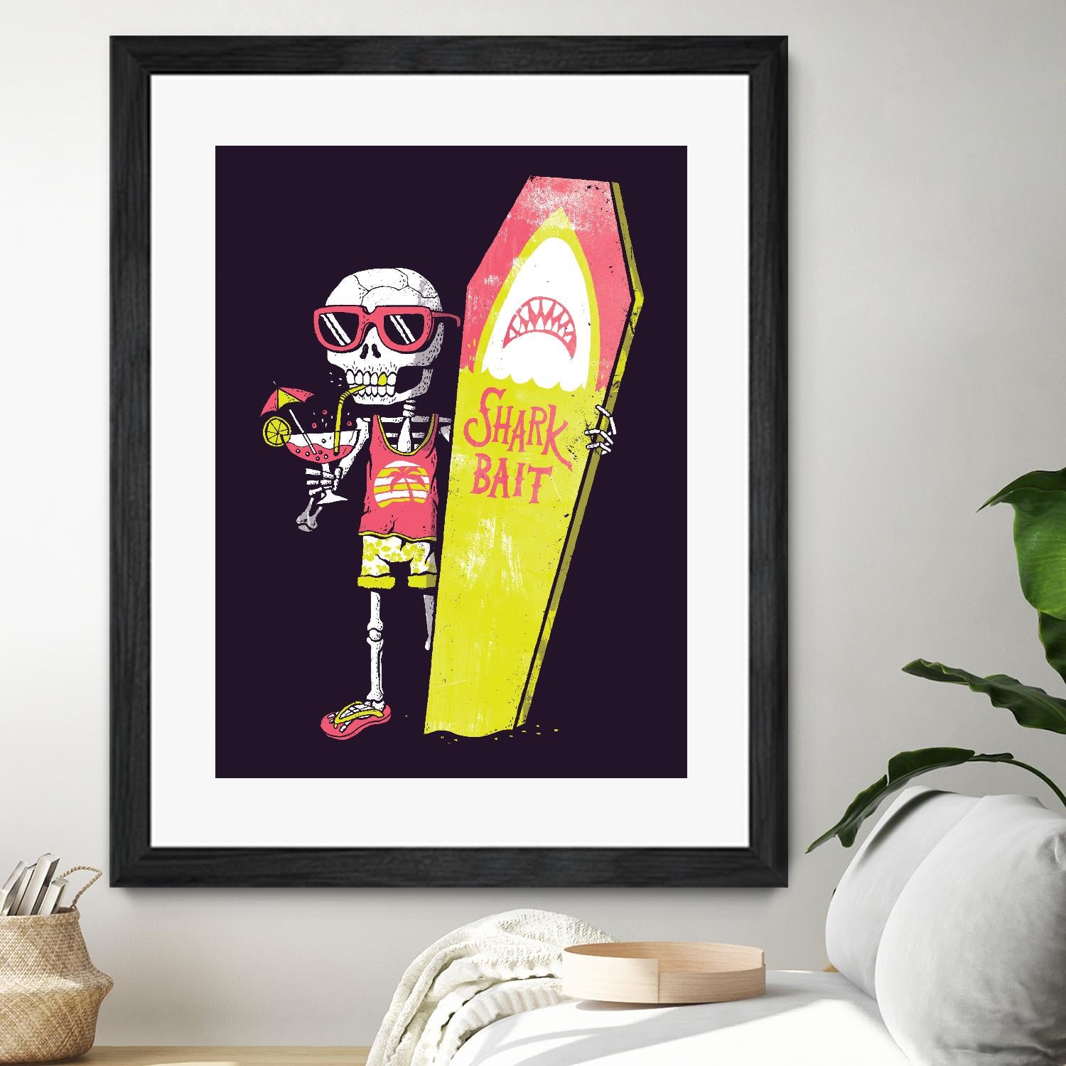 Shark Bait by Michael Buxton on GIANT ART - multicolor urban/pop surrealism; novelty