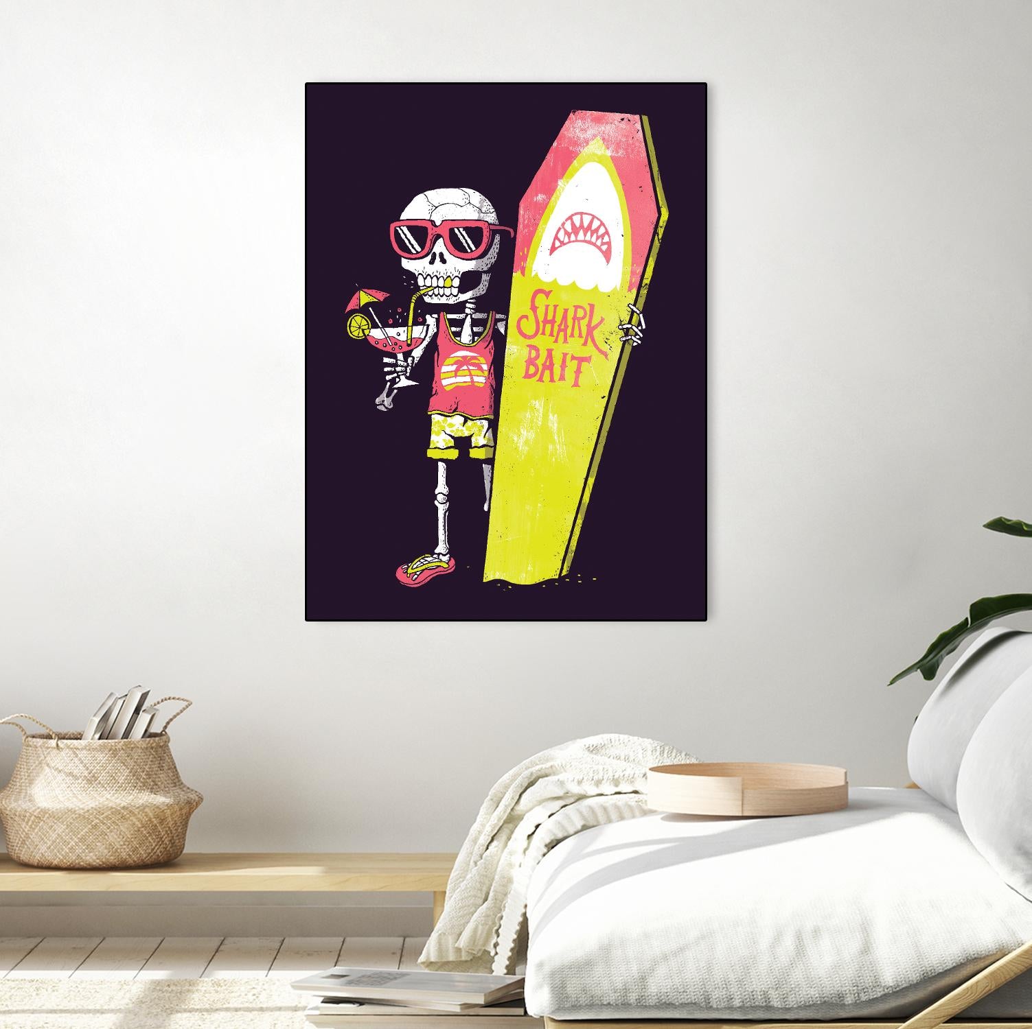 Shark Bait by Michael Buxton on GIANT ART - multicolor urban/pop surrealism; novelty