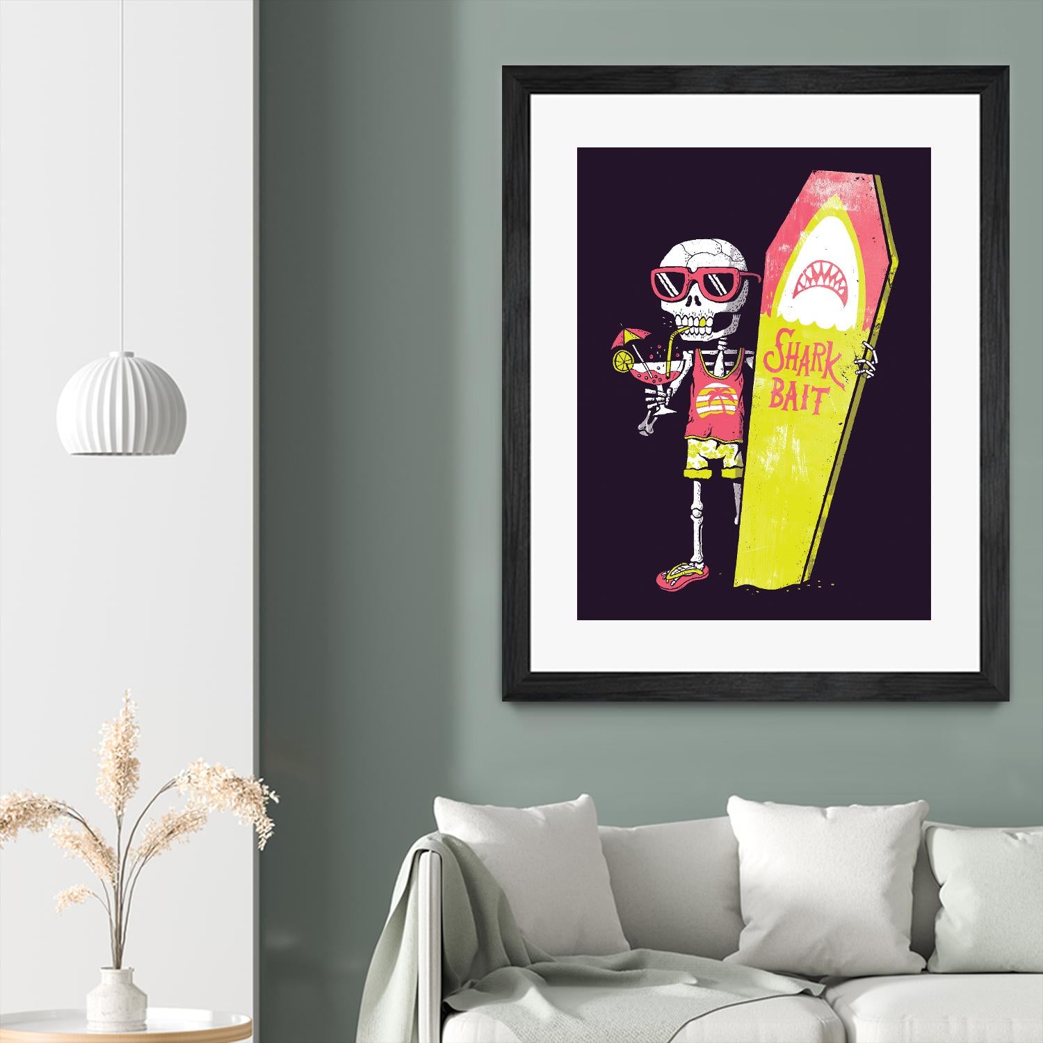 Shark Bait by Michael Buxton on GIANT ART - multicolor urban/pop surrealism; novelty