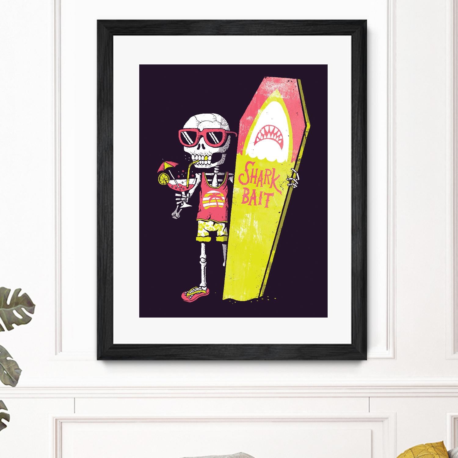 Shark Bait by Michael Buxton on GIANT ART - multicolor urban/pop surrealism; novelty