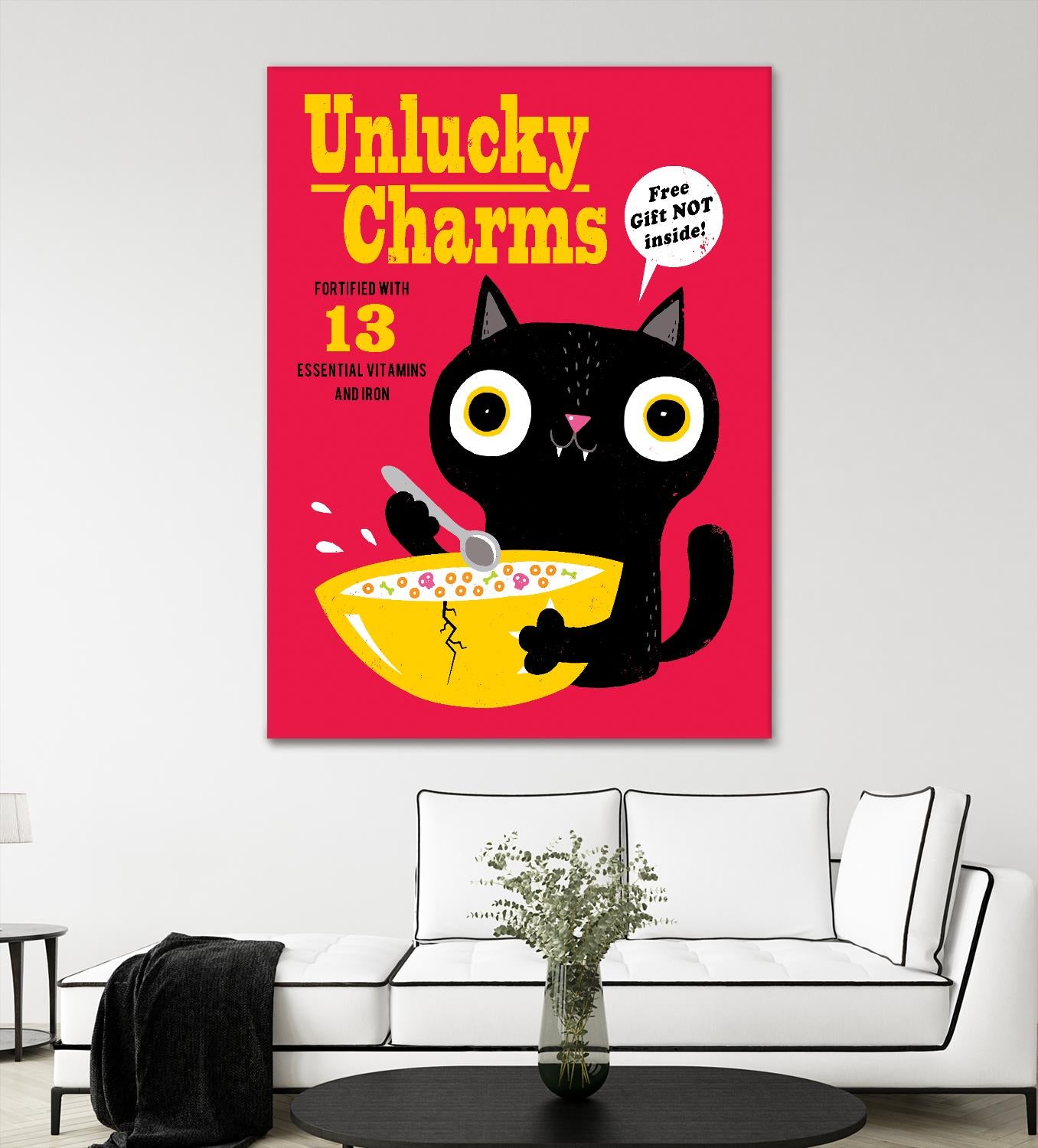 Unlucky Charms by Michael Buxton on GIANT ART - multicolor urban/pop surrealism; novelty; children; cuisine