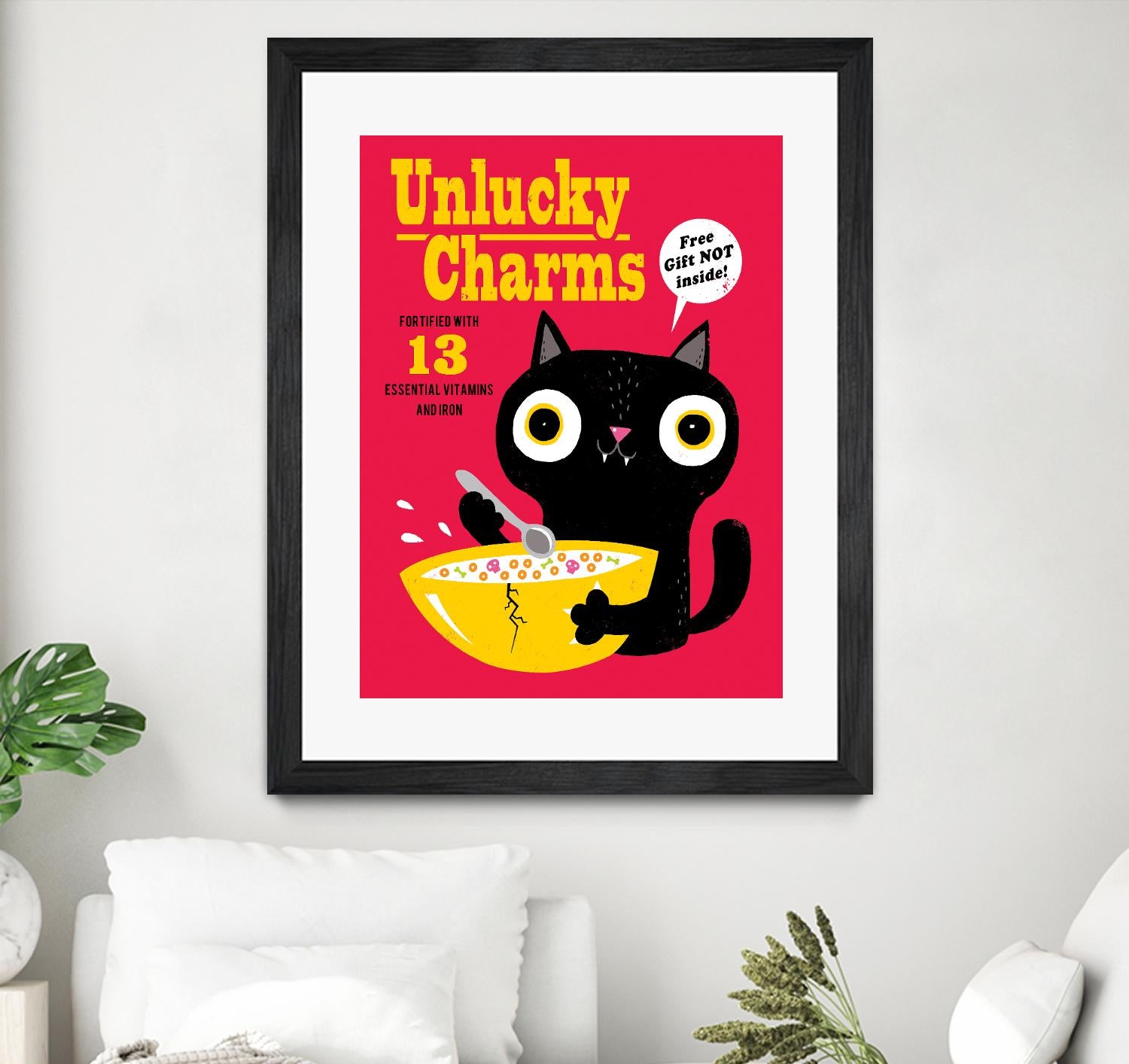 Unlucky Charms by Michael Buxton on GIANT ART - multicolor urban/pop surrealism; novelty; children; cuisine