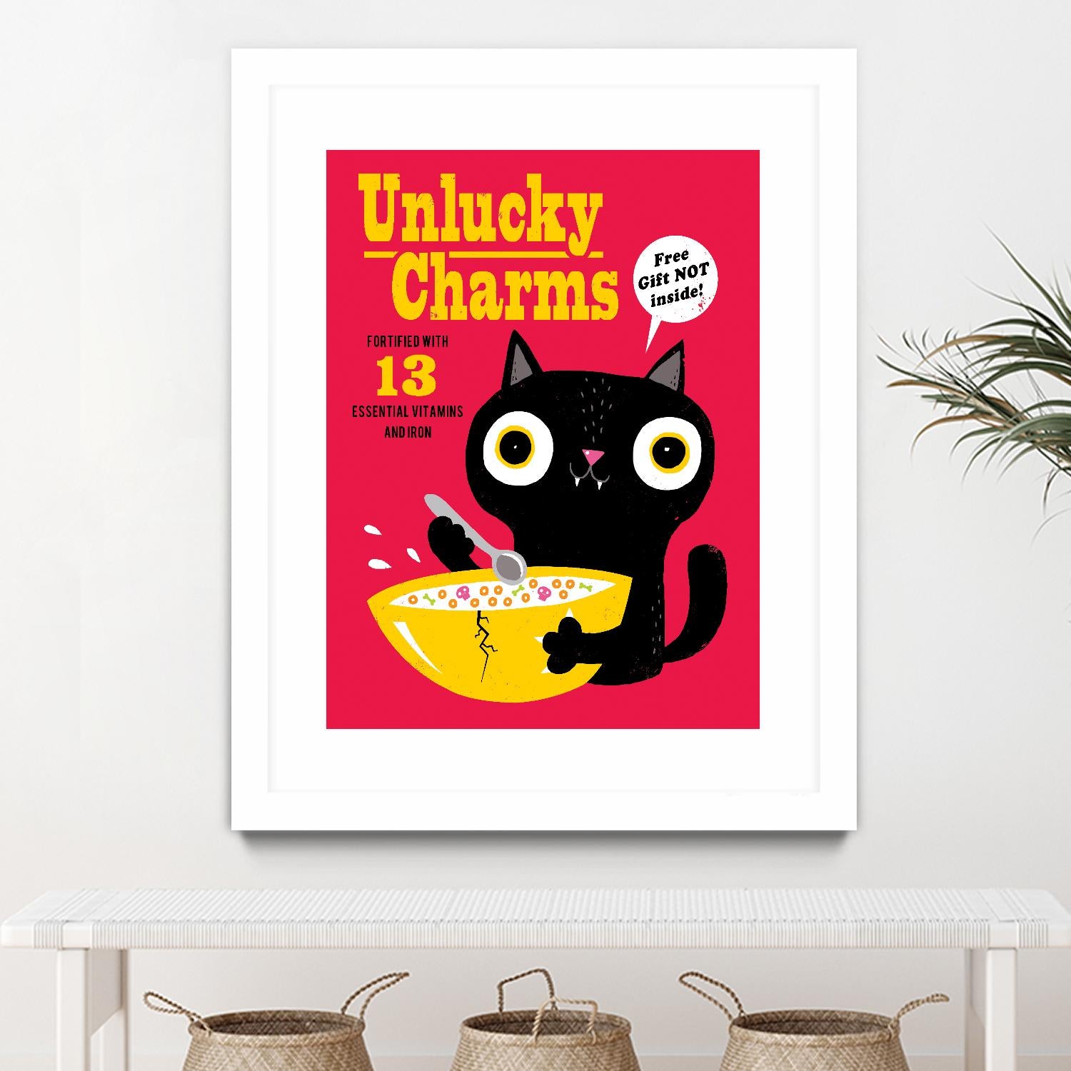 Unlucky Charms by Michael Buxton on GIANT ART - multicolor urban/pop surrealism; novelty; children; cuisine