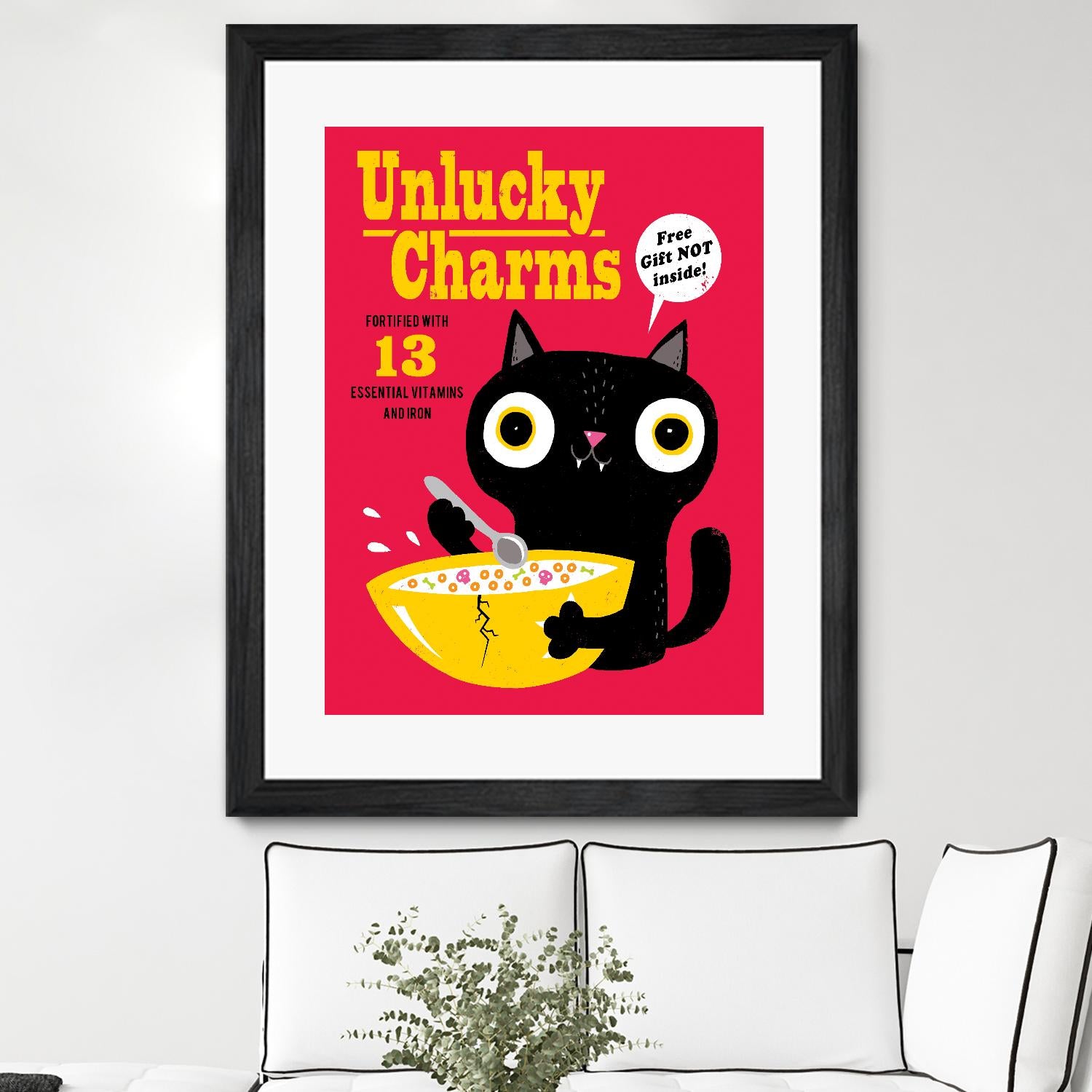 Unlucky Charms by Michael Buxton on GIANT ART - multicolor urban/pop surrealism; novelty; children; cuisine