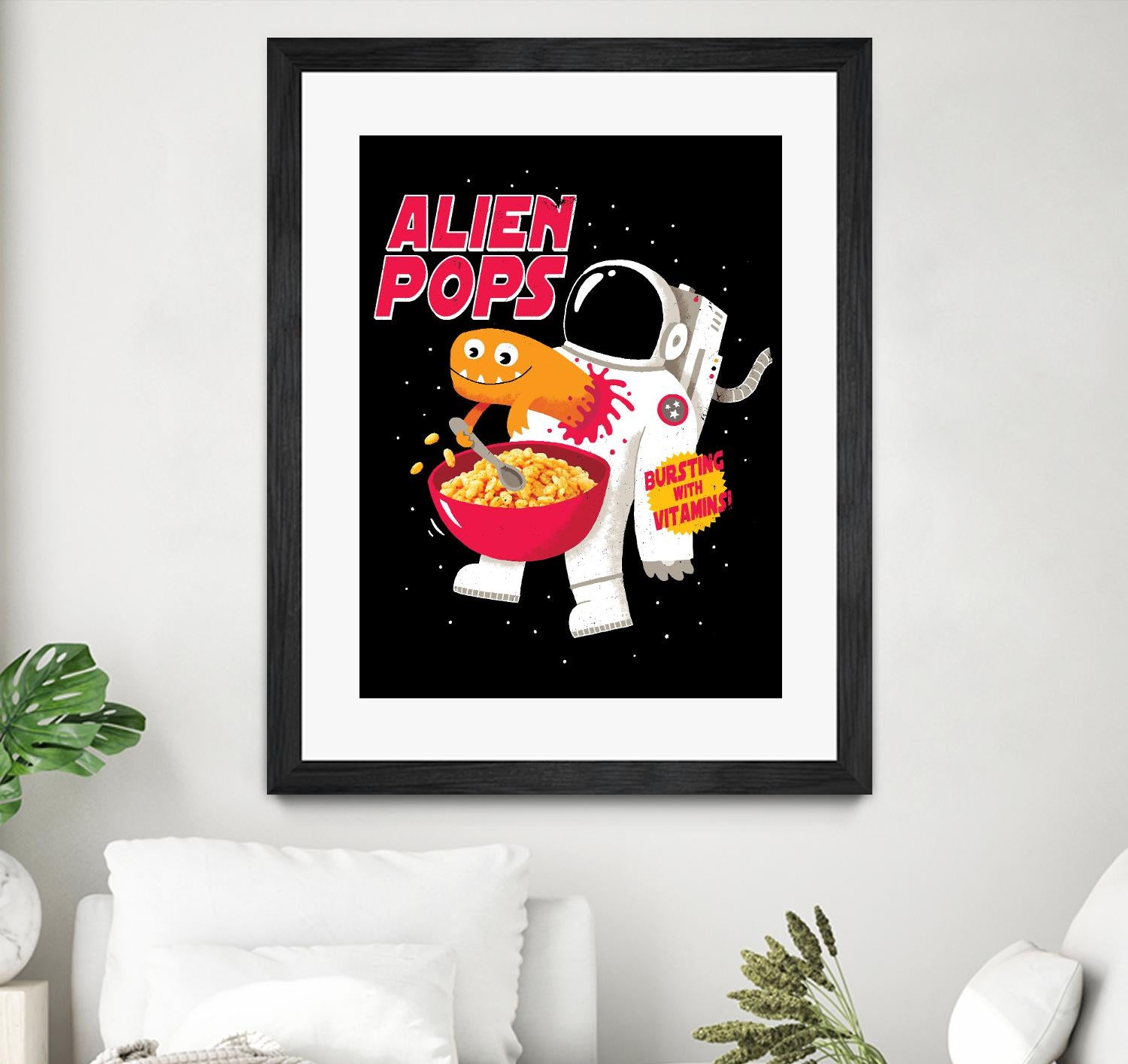 Alien Pops by Michael Buxton on GIANT ART - multicolor urban/pop surrealism; novelty; children; cuisine