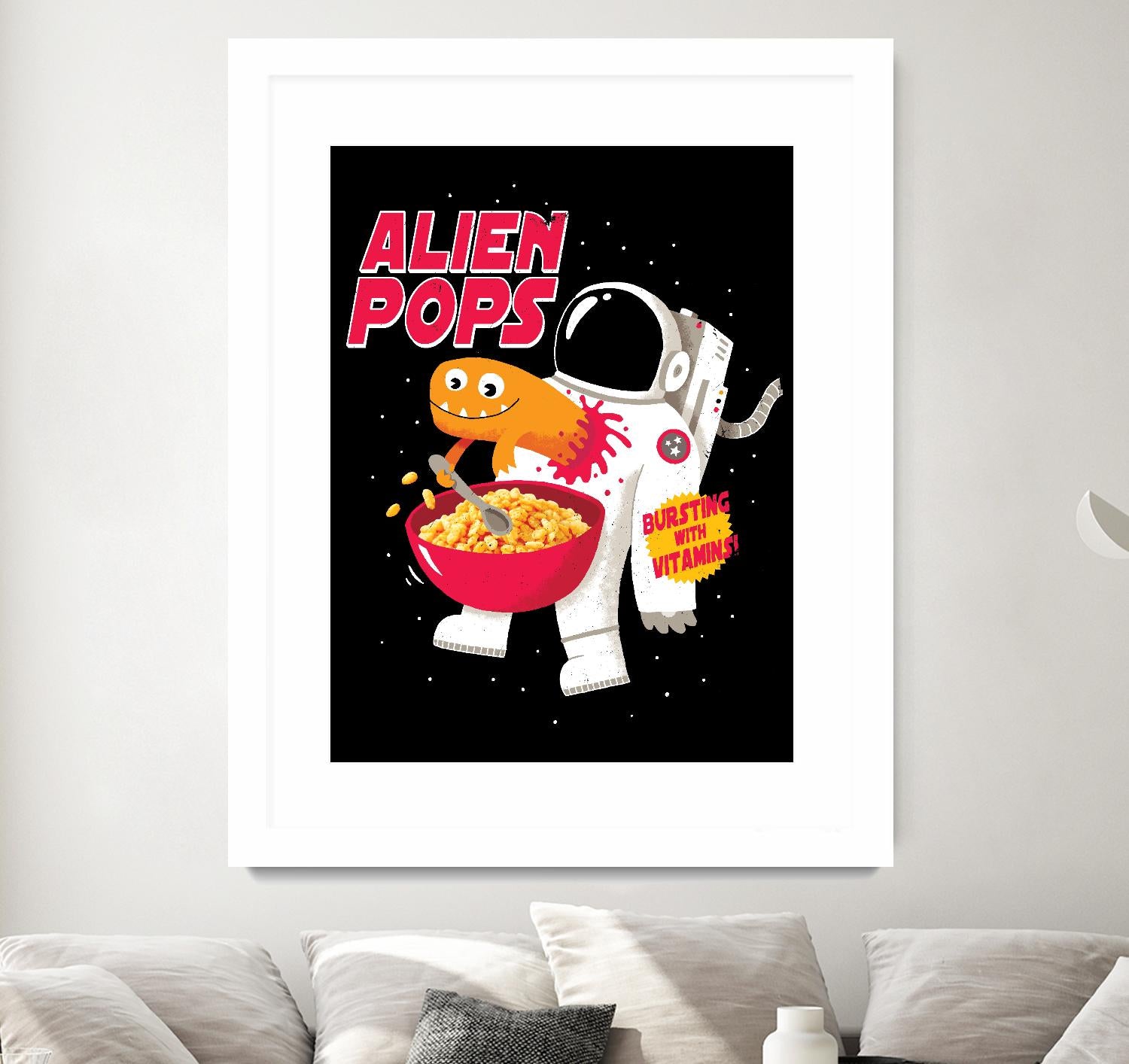 Alien Pops by Michael Buxton on GIANT ART - multicolor urban/pop surrealism; novelty; children; cuisine