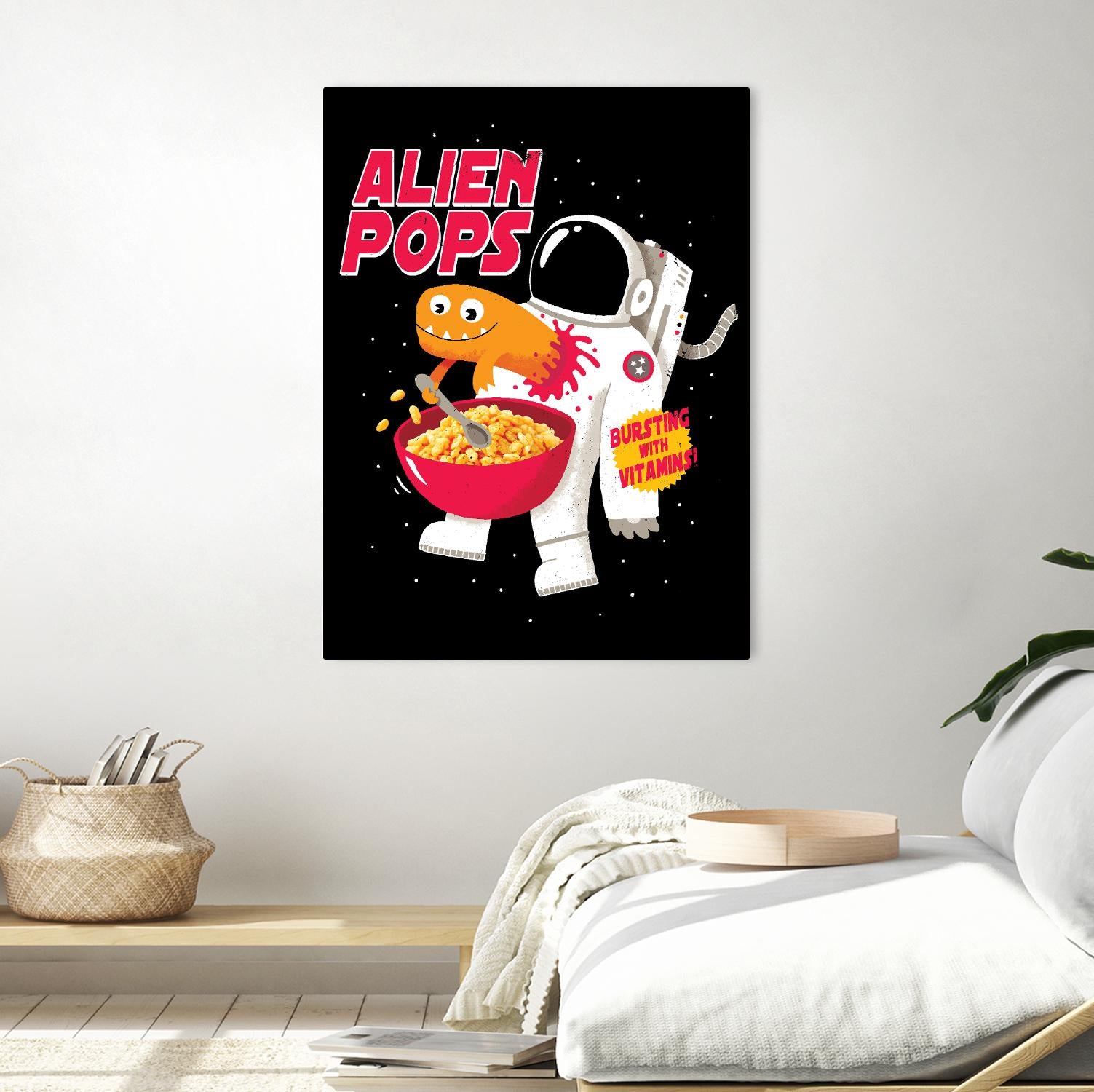 Alien Pops by Michael Buxton on GIANT ART - multicolor urban/pop surrealism; novelty; children; cuisine