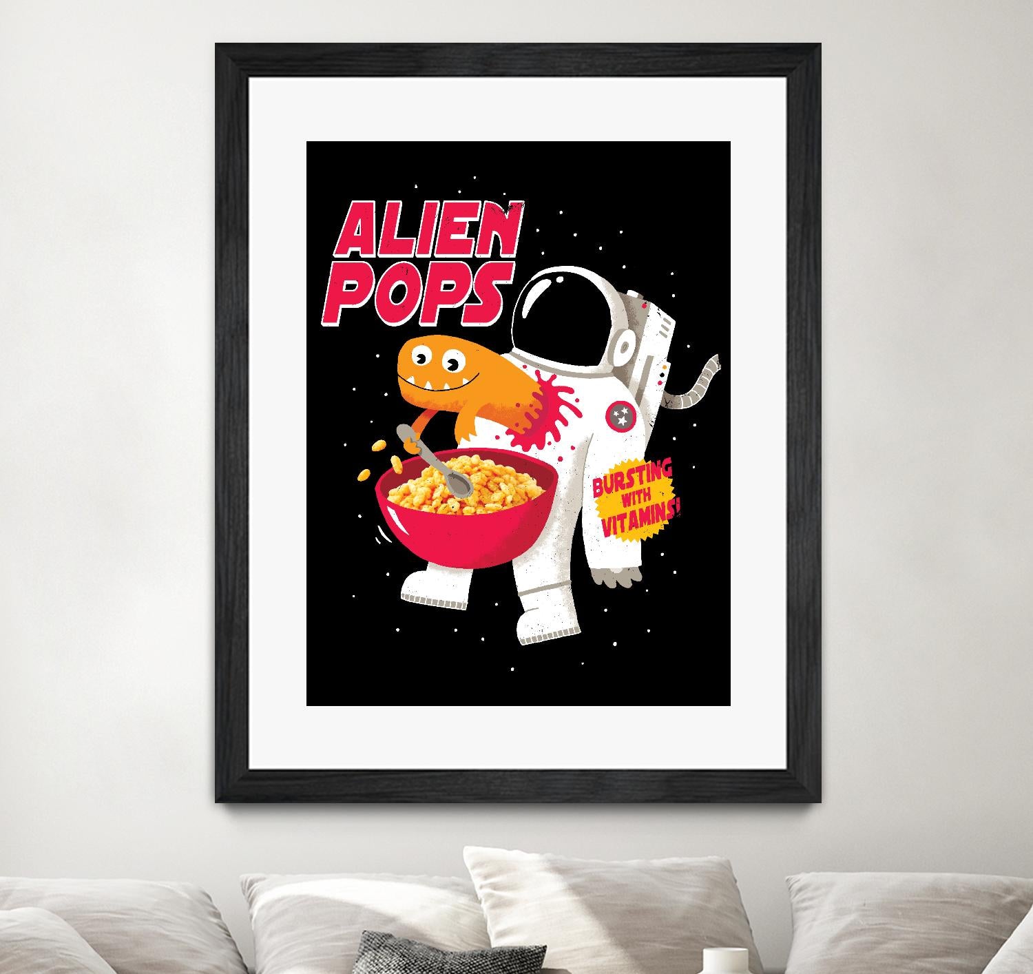 Alien Pops by Michael Buxton on GIANT ART - multicolor urban/pop surrealism; novelty; children; cuisine