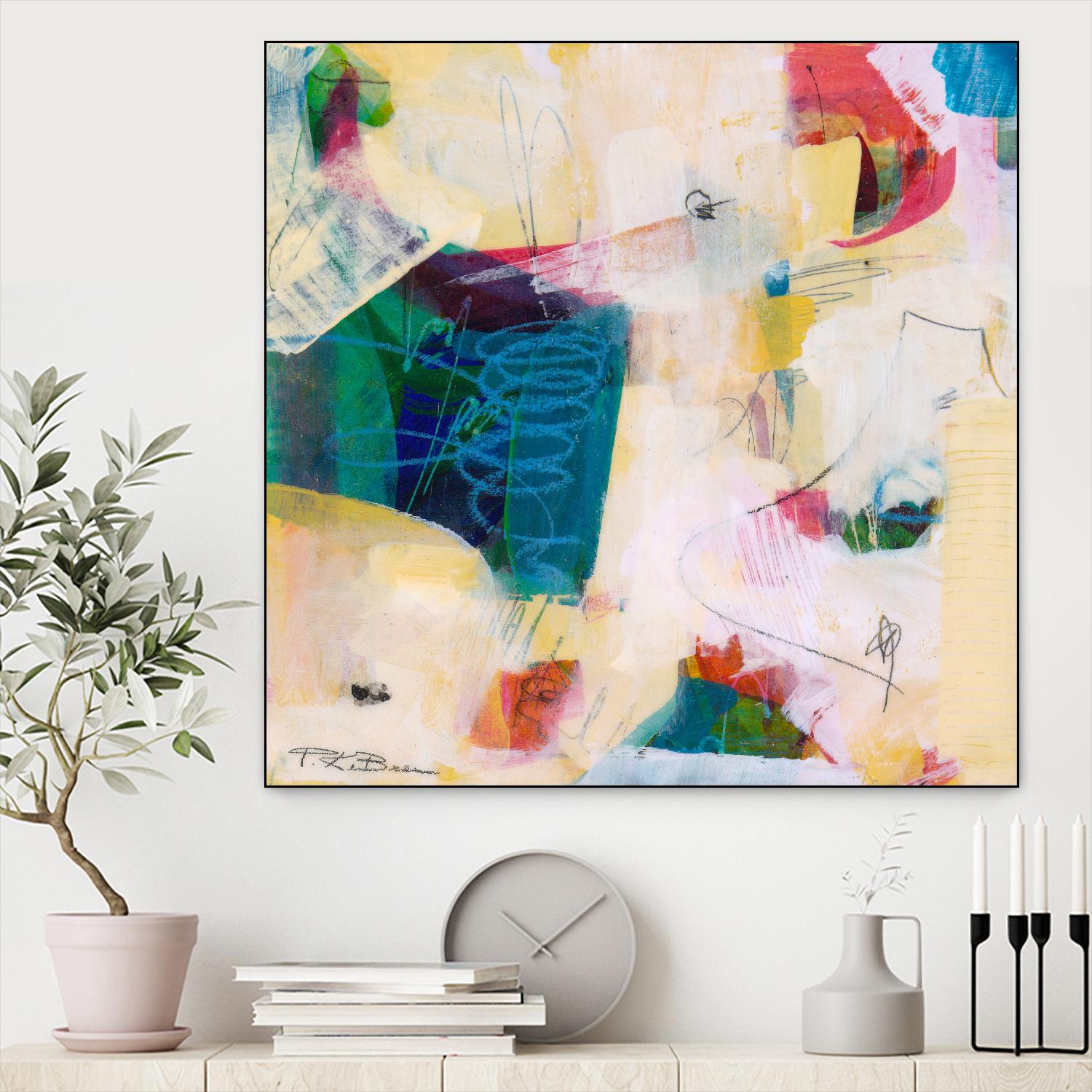 Oide 2 by Pamela K Beer on GIANT ART - multicolor abstracts, contemporary