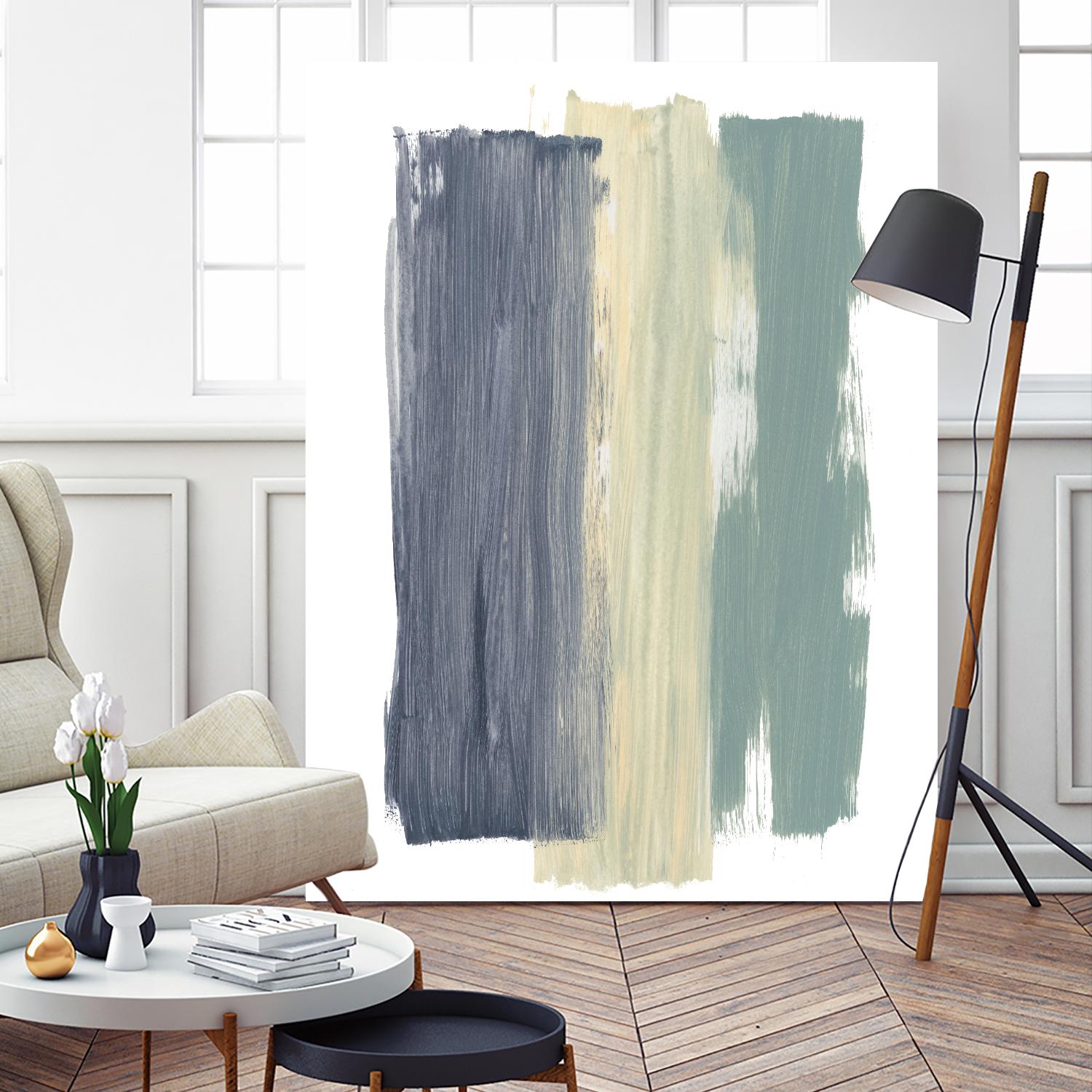 Striped Abstract by Bronwyn Baker on GIANT ART - multi abstracts, contemporary