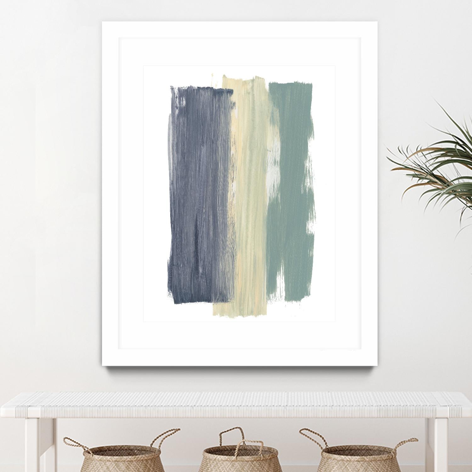 Striped Abstract by Bronwyn Baker on GIANT ART - multi abstracts, contemporary