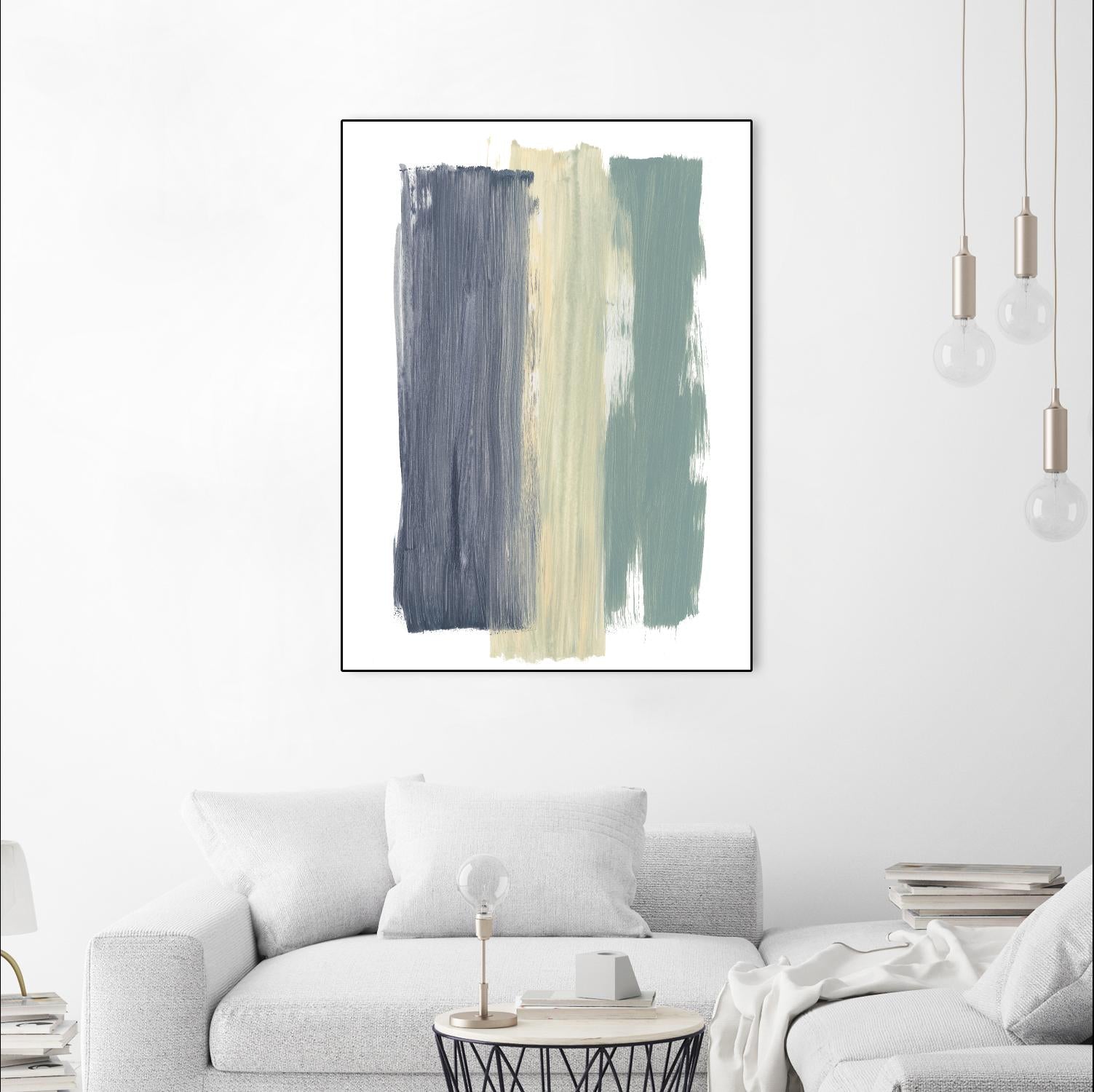 Striped Abstract by Bronwyn Baker on GIANT ART - multi abstracts, contemporary